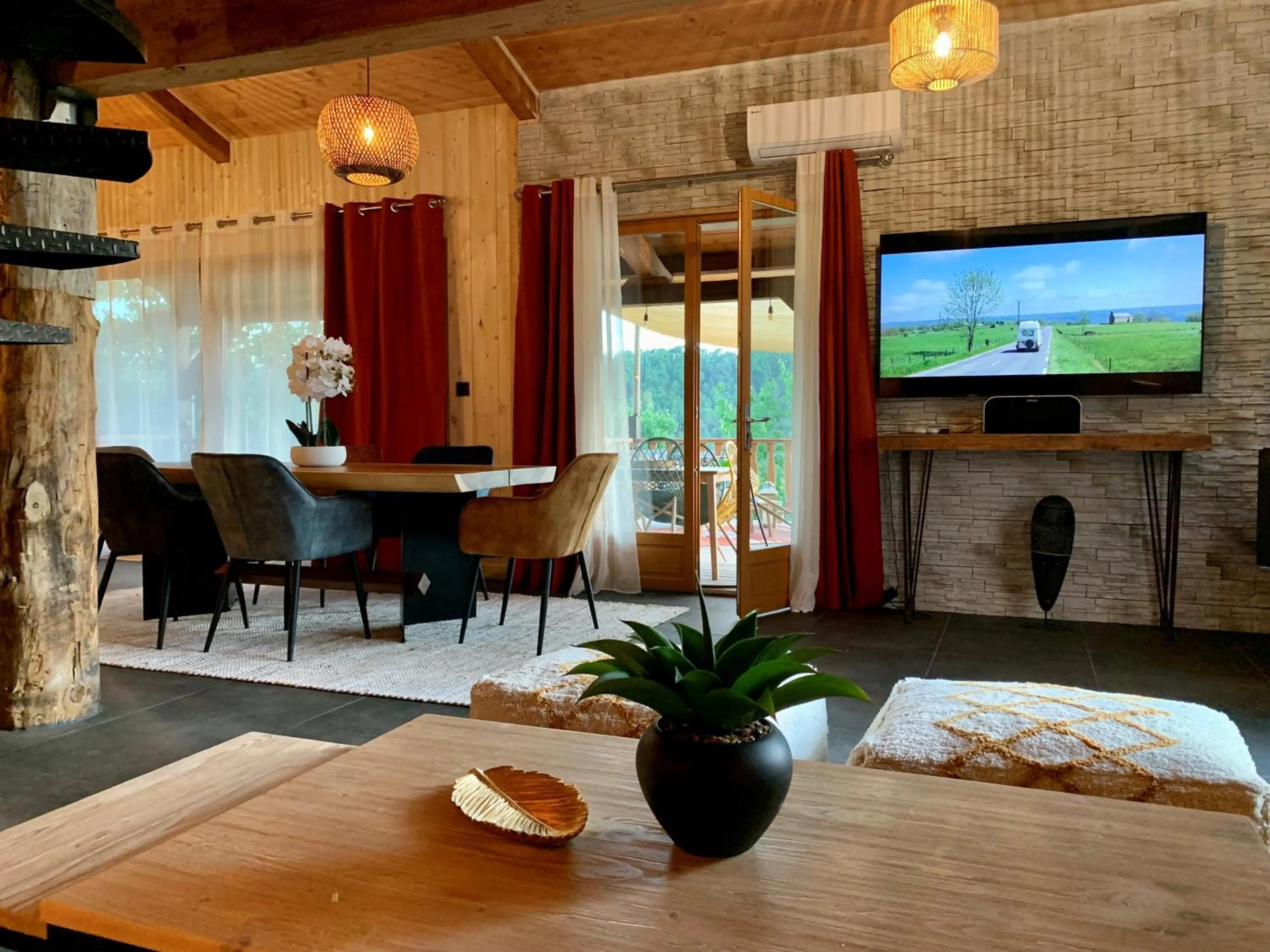 View (from property/room) in Domaine de Chalvêches Hôtel SPA 4*