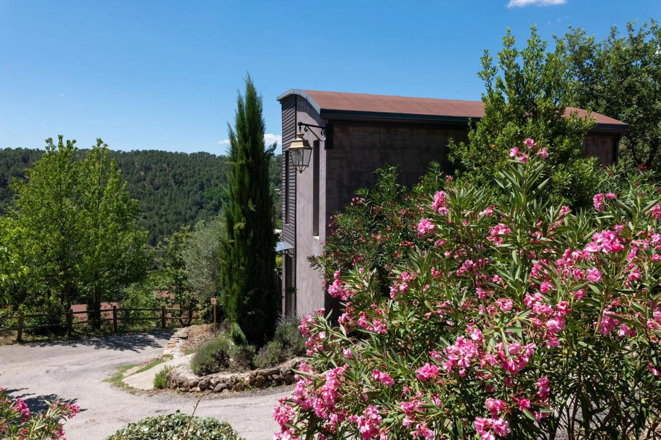 Natural landscape in Domaine de Chalvêches Hôtel SPA 4*