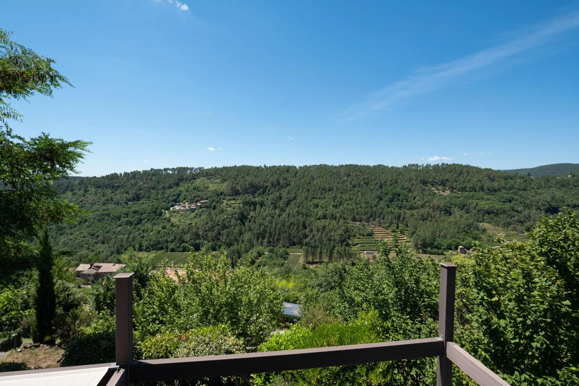 Mountain view in Domaine de Chalvêches Hôtel SPA 4*