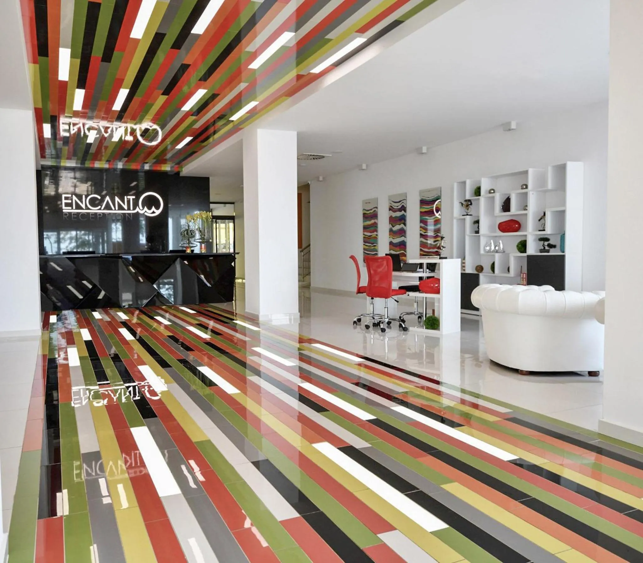 Lobby or reception in GRIFID Encanto Beach Hotel - MediSPA, Ultra All Inclusive & Private Beach