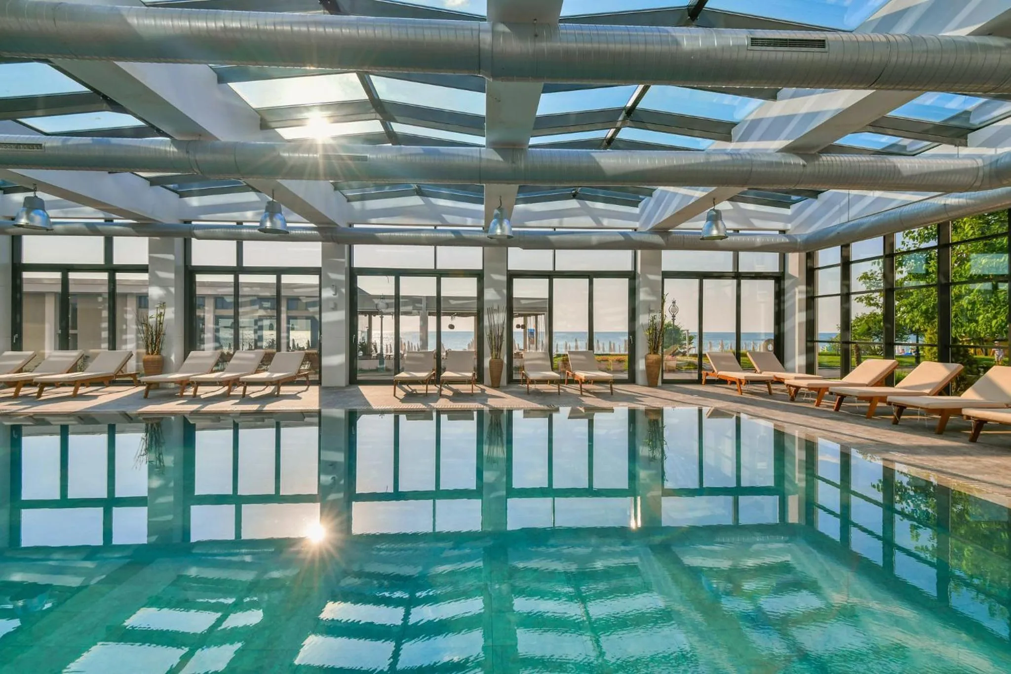 Swimming pool in GRIFID Encanto Beach Hotel - MediSPA, Ultra All Inclusive & Private Beach