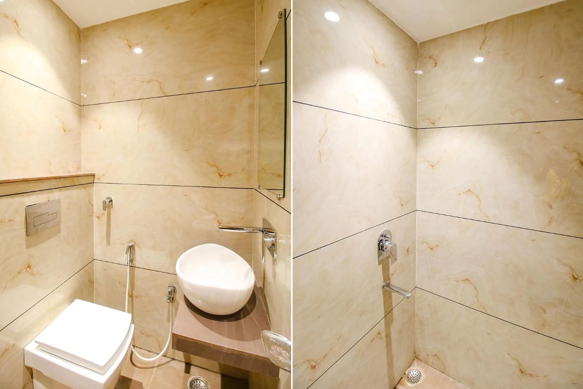 Bathroom in FabHotel Sharma & Vishnu Garden