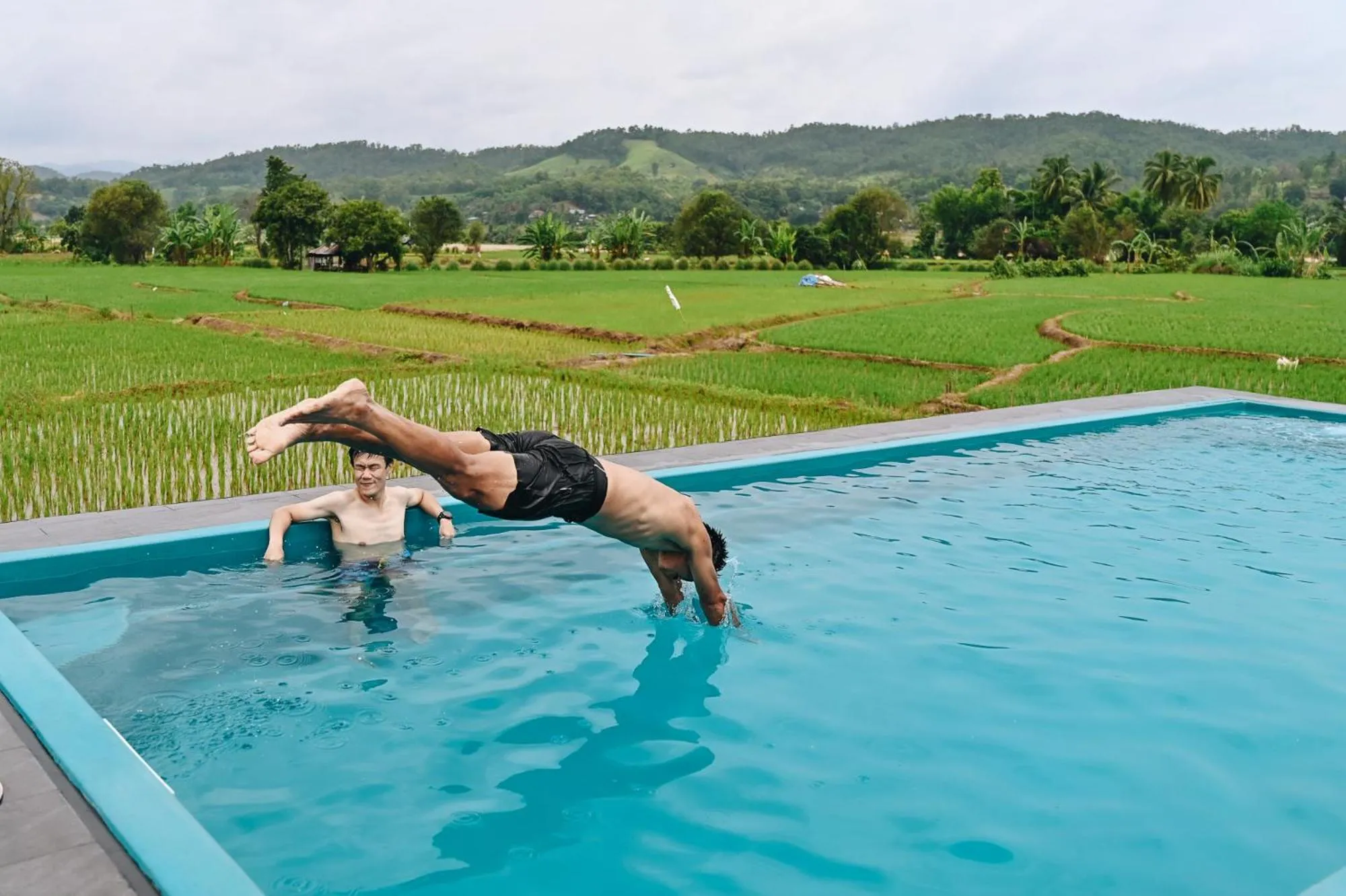 Aqua park in Herntai Resort Maelanoi