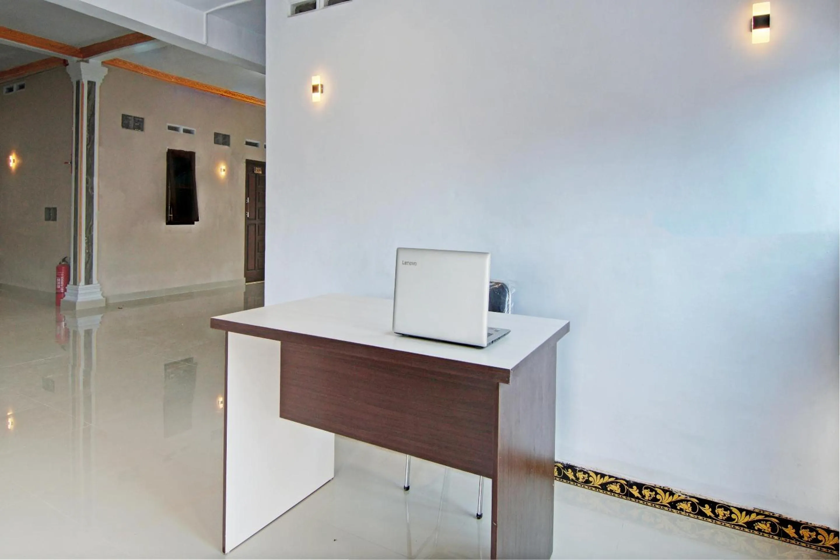 Lobby or reception in Hotel O Celine Home Syariah