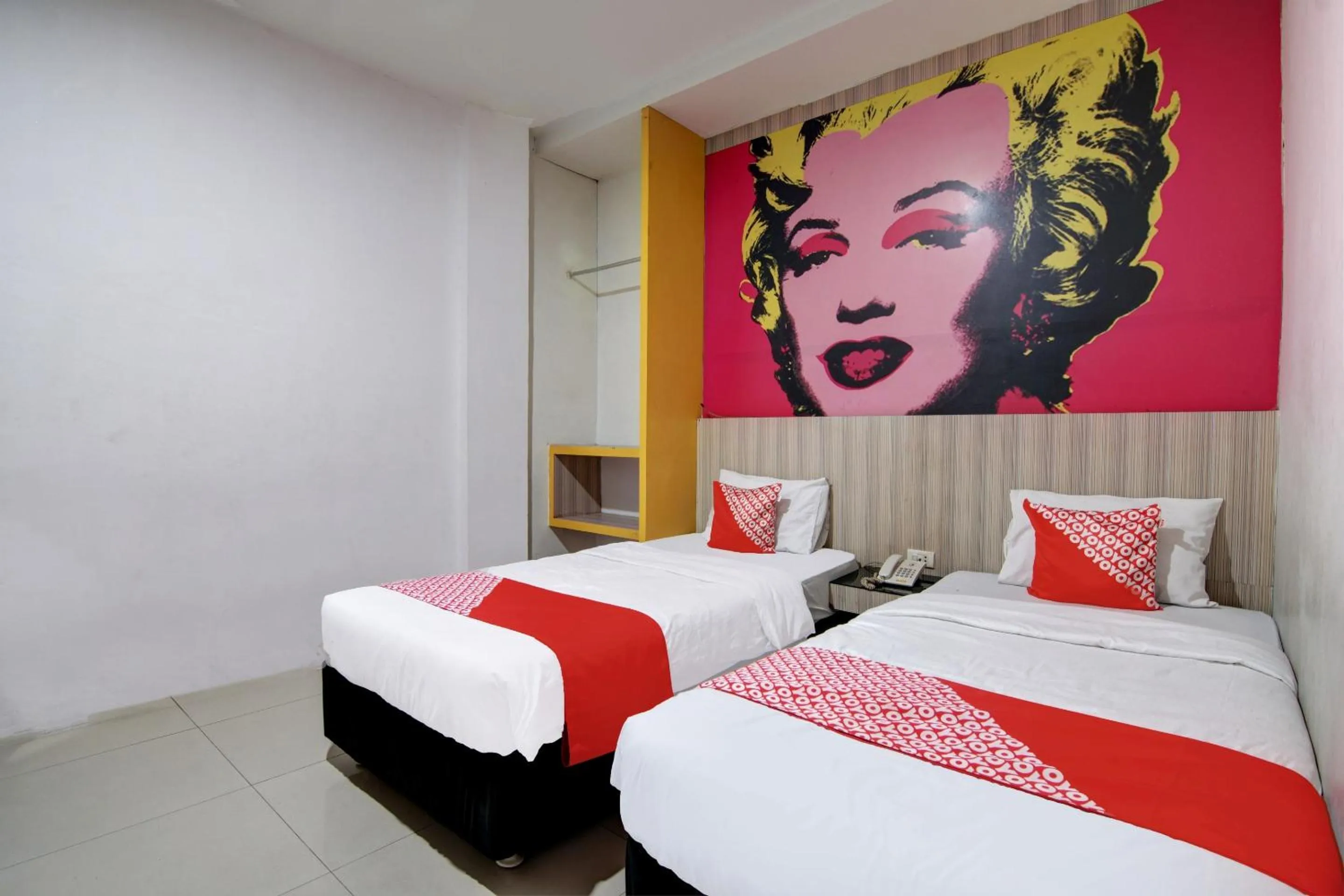 Bedroom, Bed in Hotel O Celine Home Syariah