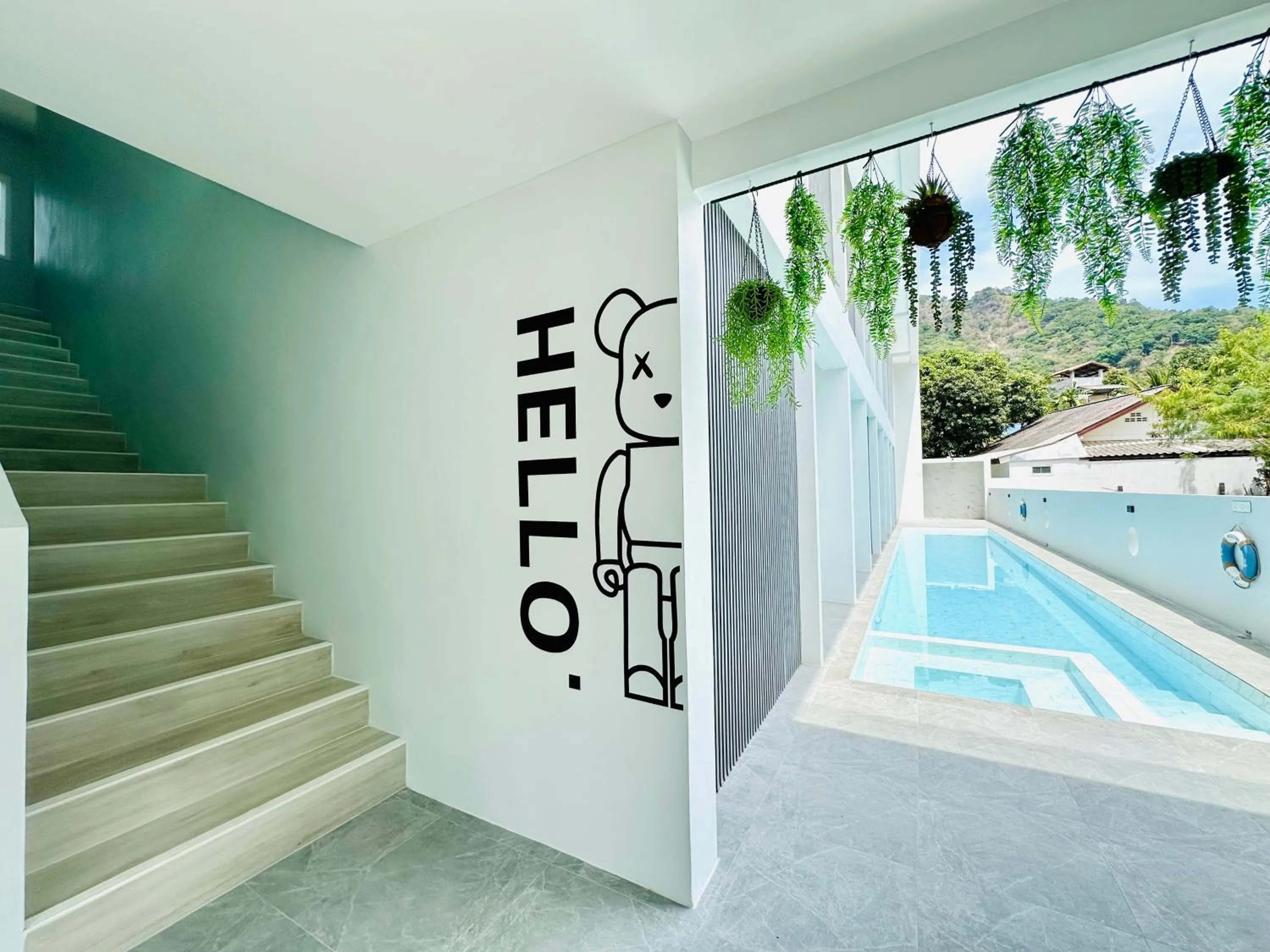 Swimming pool in Kata Place Villa