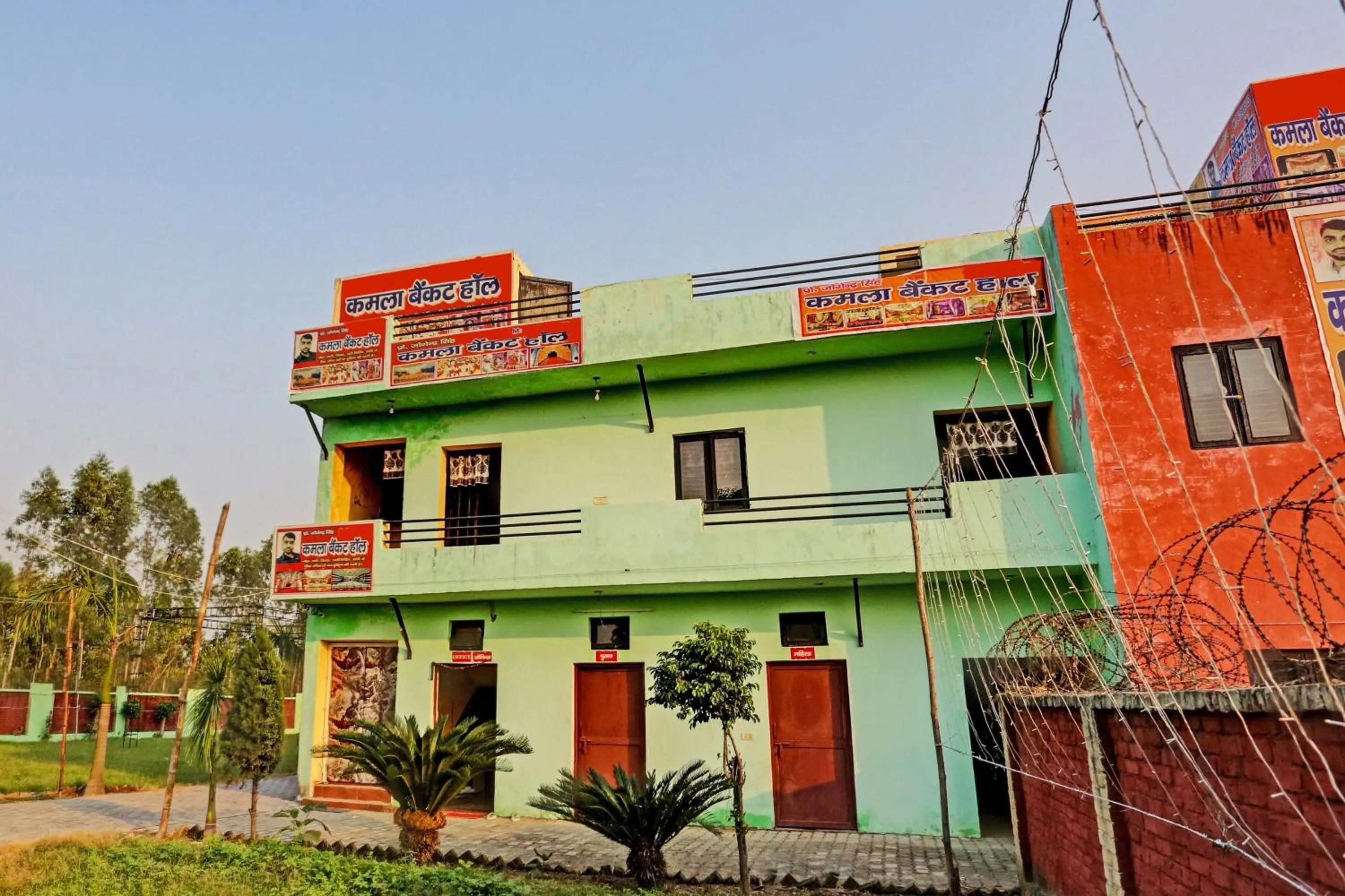 Facade/entrance in Hotel O Kamla banquet hall