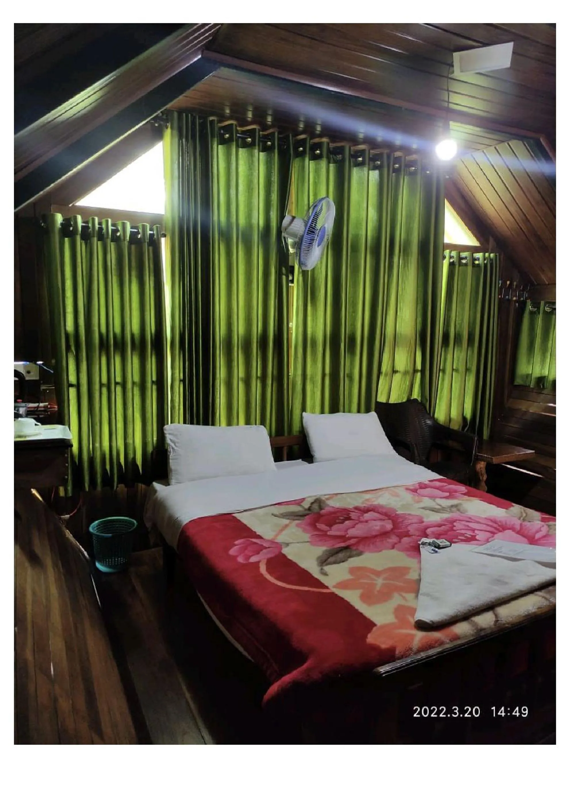 Bed in Tree House Wayanad