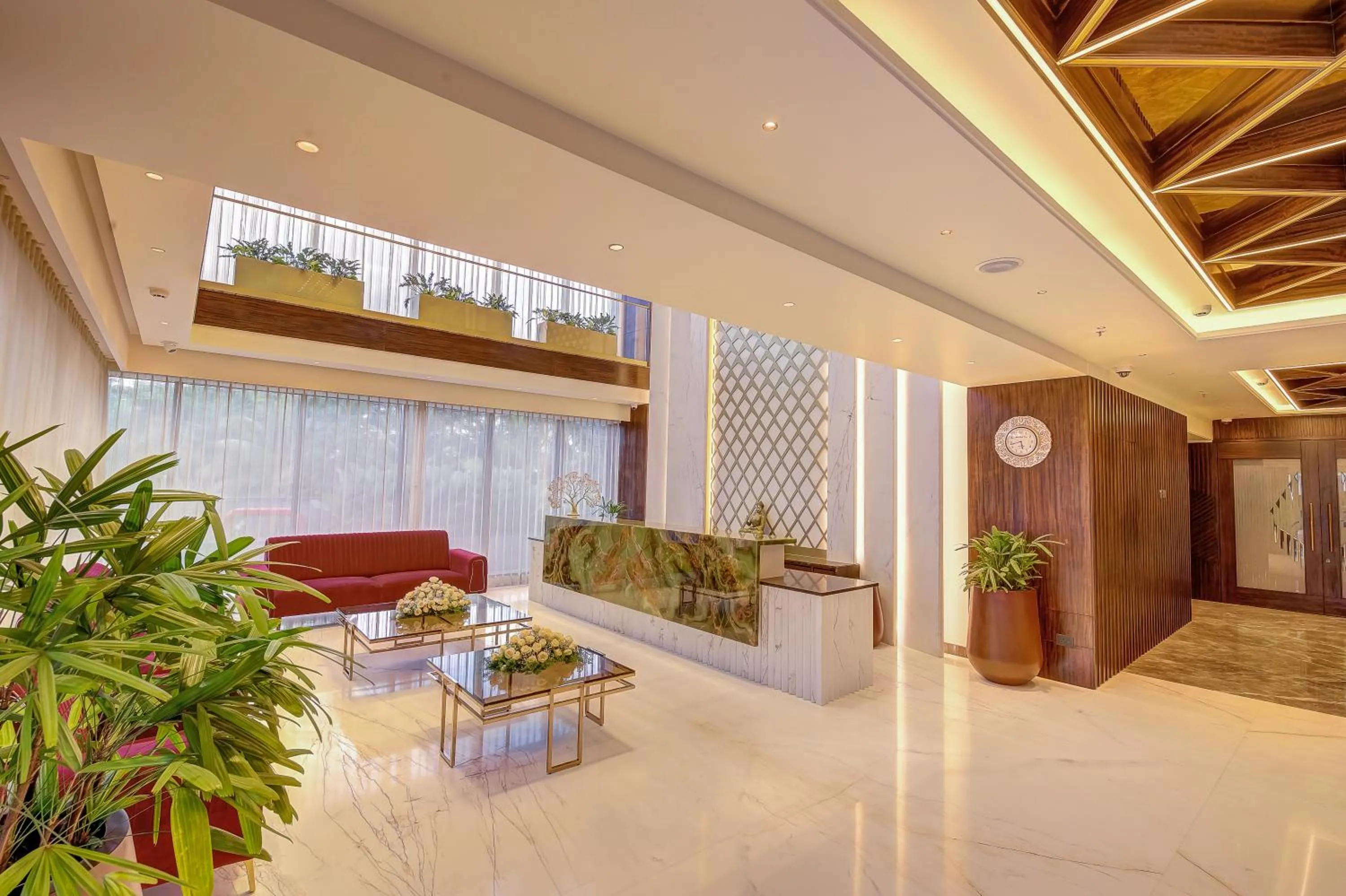 Lobby or reception in Regenta Central Javaji Mysore