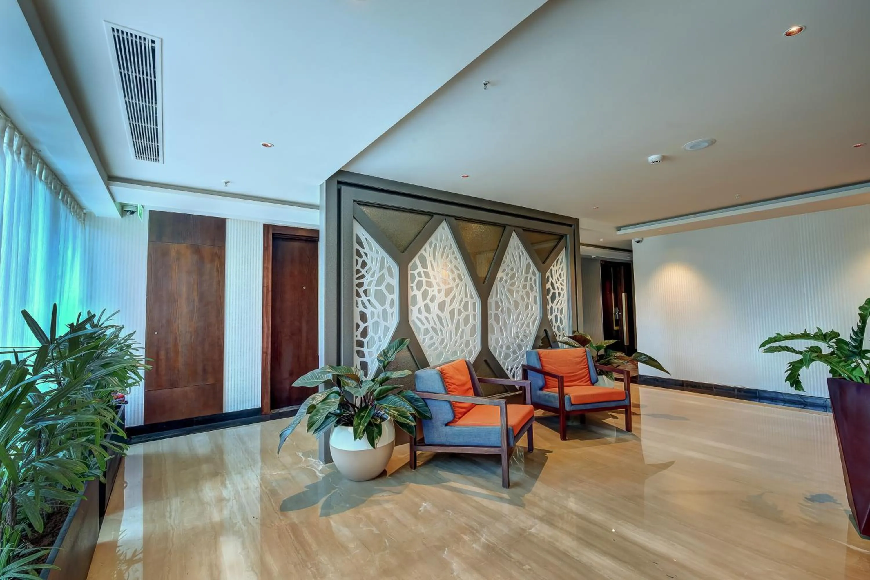 Seating area in Regenta Central Javaji Mysore