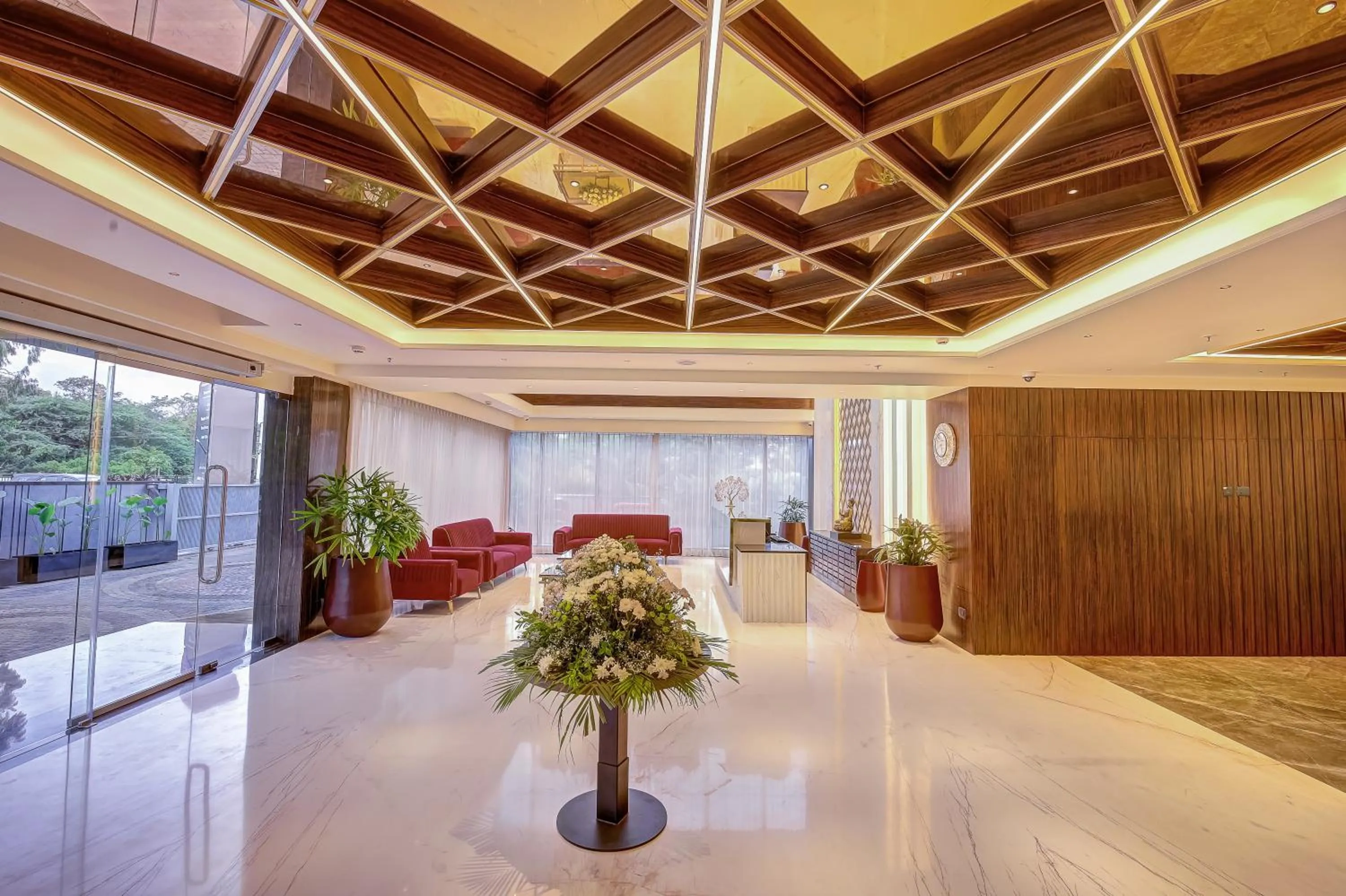 Lobby or reception in Regenta Central Javaji Mysore