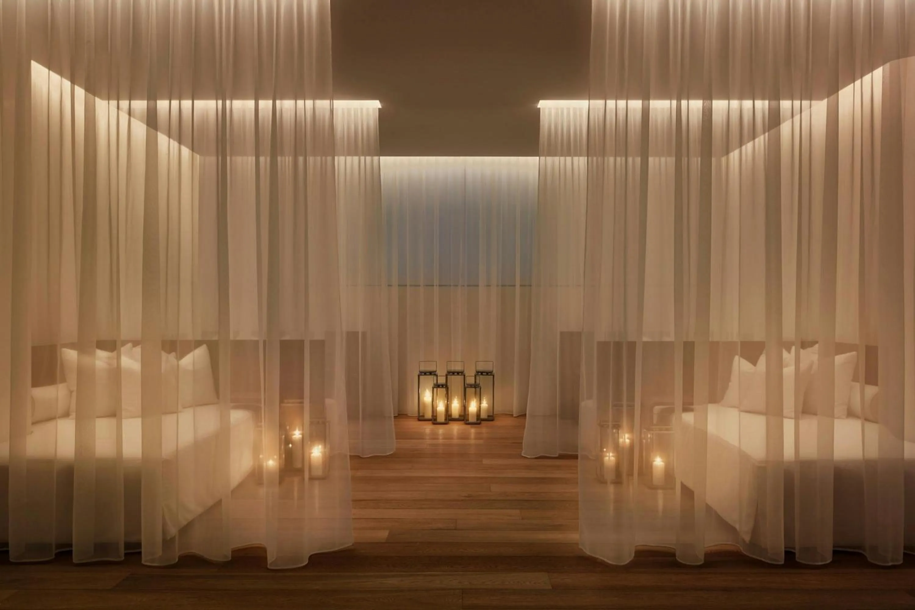 Spa and wellness centre/facilities, Bed in The Singapore EDITION