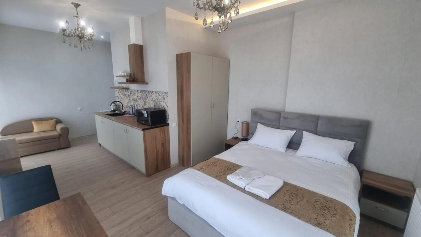 Bed in Sky by the river