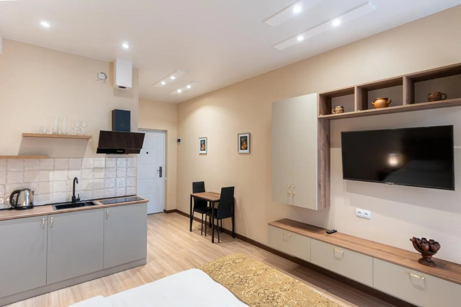 Kitchen or kitchenette in Sky by the river