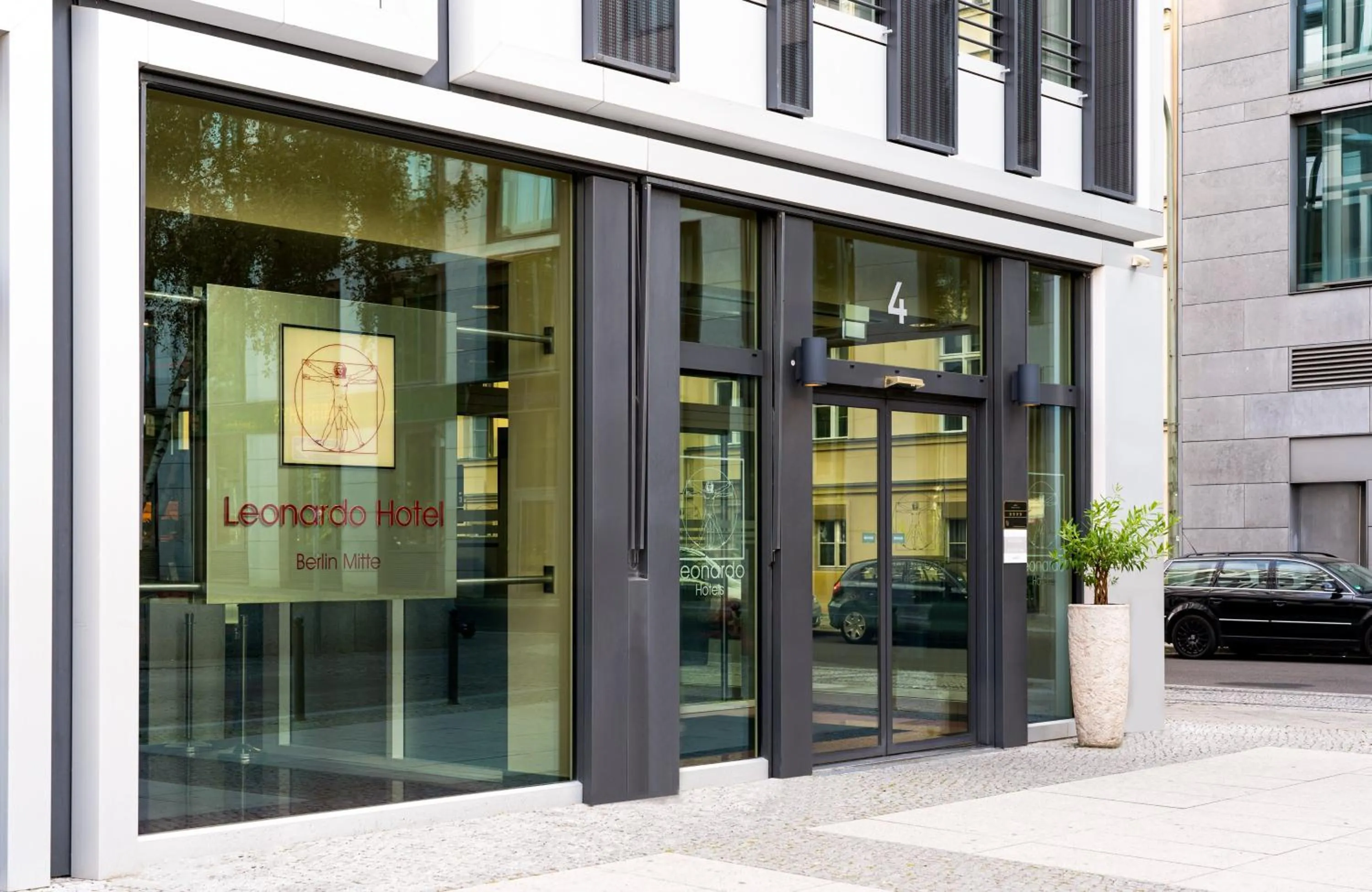 Property building in Leonardo Hotel Berlin Mitte