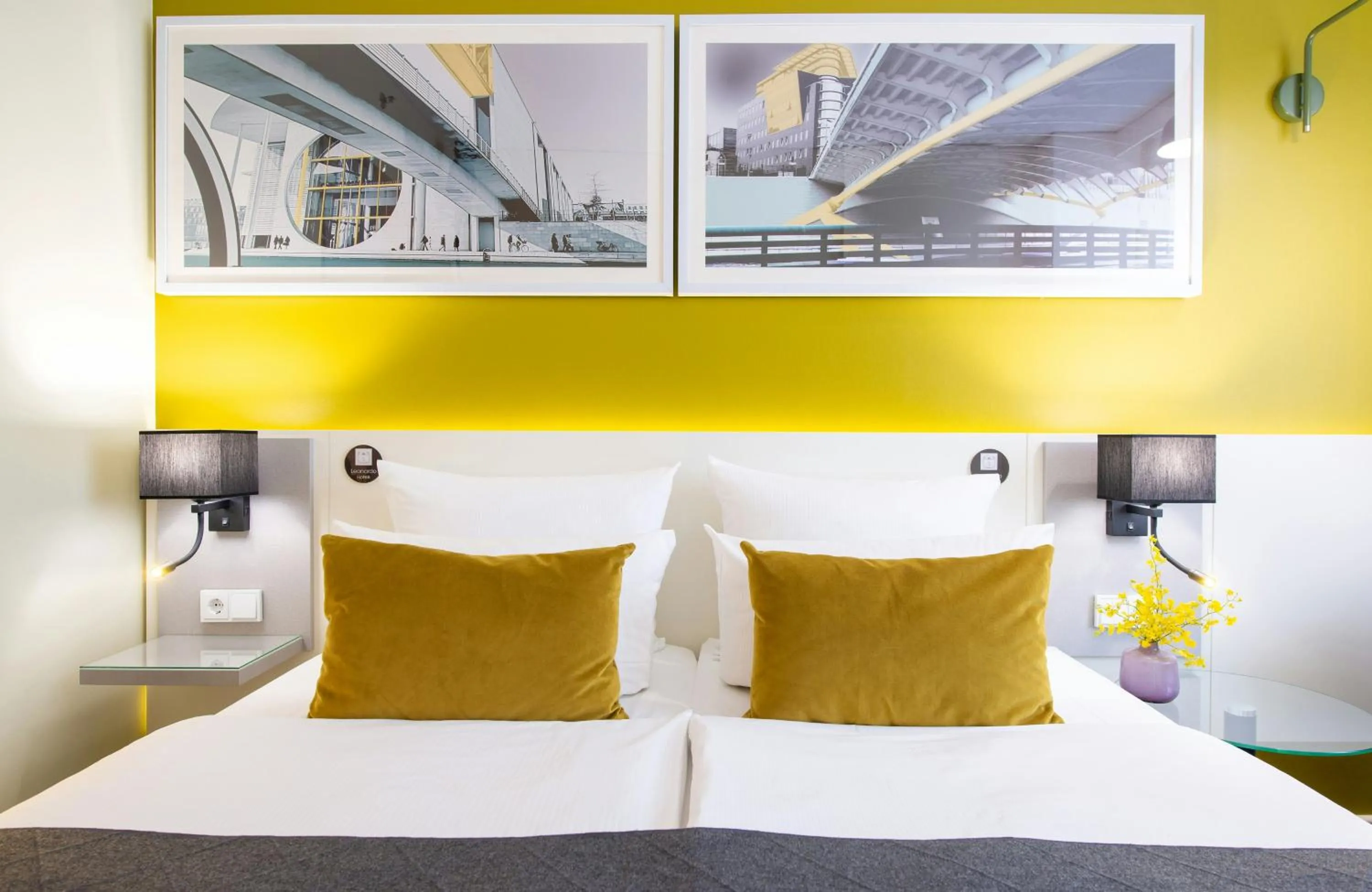 Photo of the whole room, Bed in Leonardo Hotel Berlin Mitte