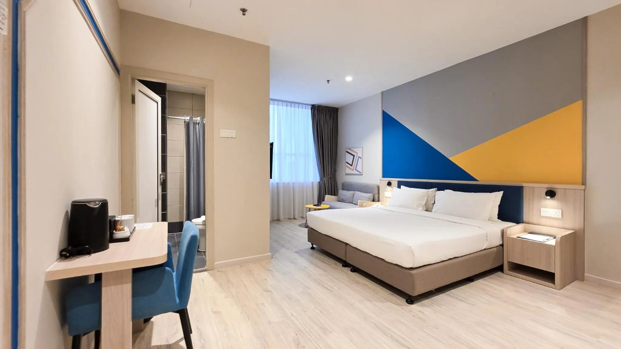 Bedroom, Bed in Fives Hotel Meldrum