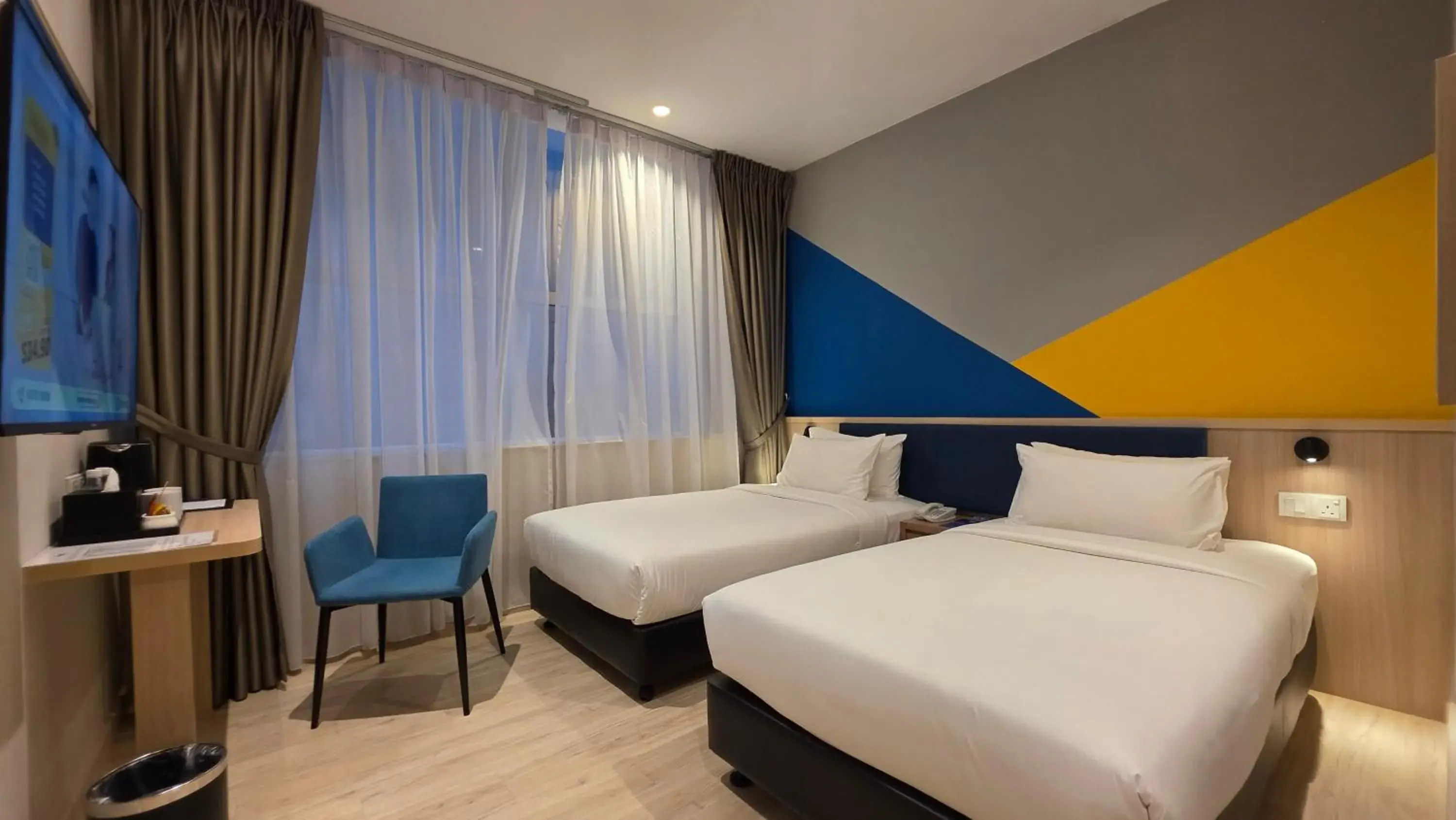 Standard Twin in Fives Hotel Meldrum Standard Twin in Fives Hotel Meldrum