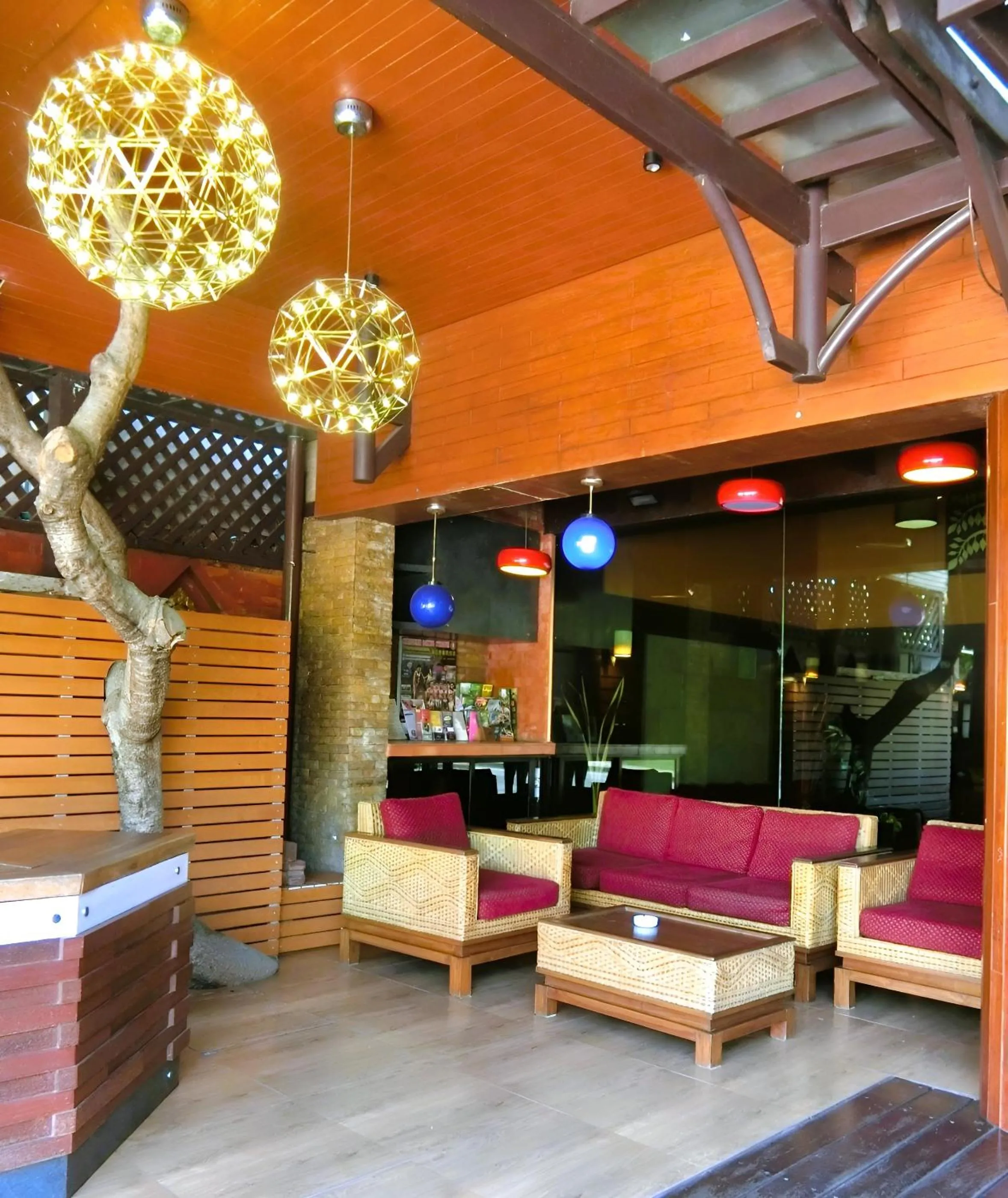 Living room in Sira Boutique Chiang Mai