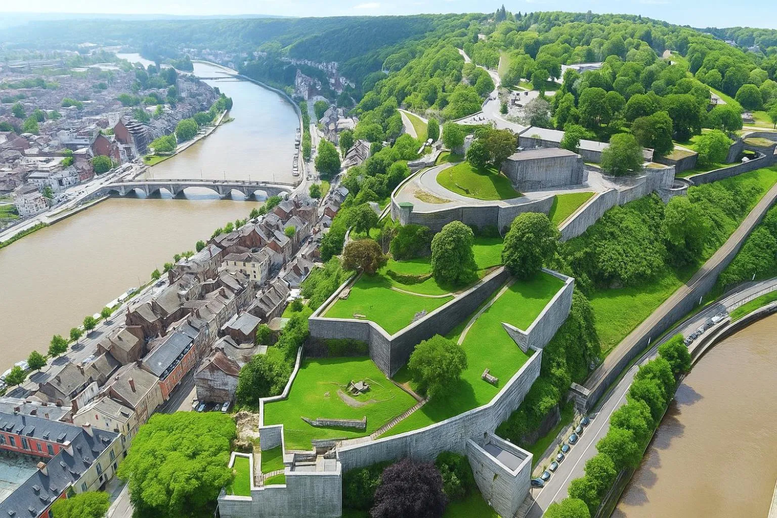 Nearby landmark in Gite L'Écureuil Namur Wépion