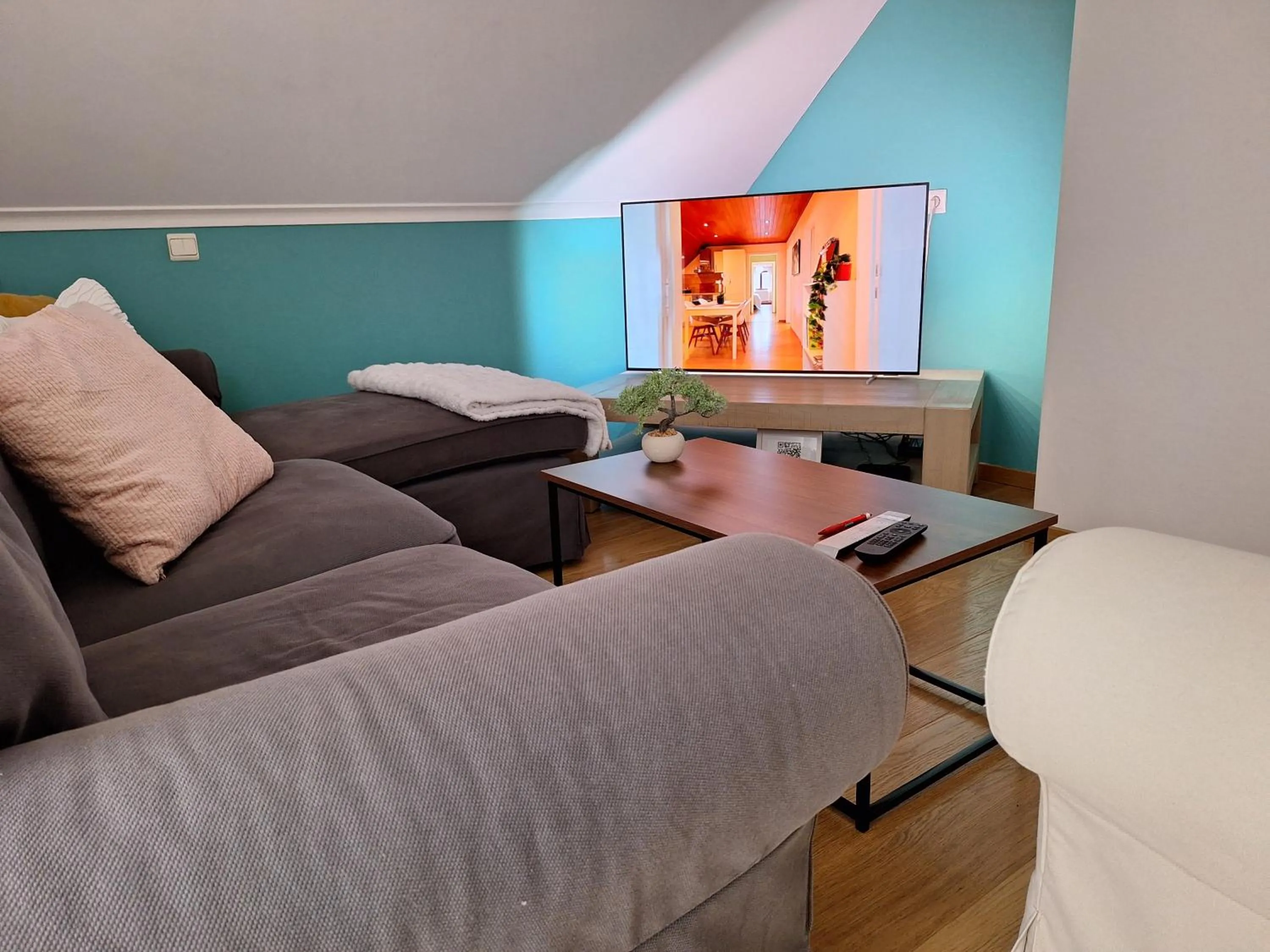 TV and multimedia in Gite L'Écureuil Namur Wépion