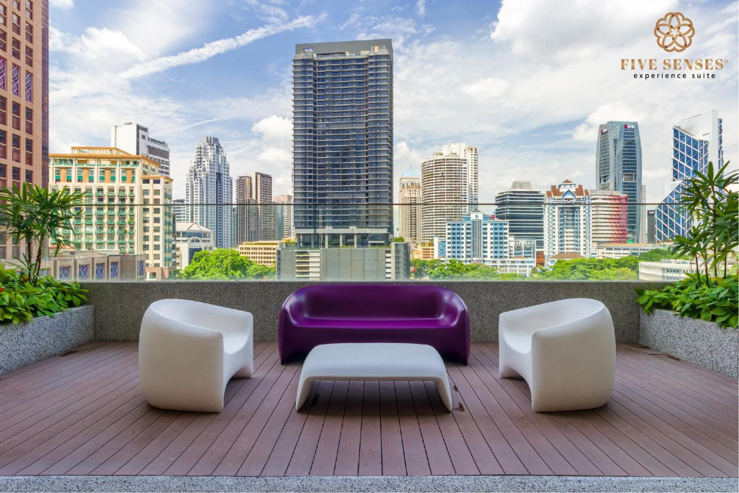 Seating area in Quill Residences Kuala Lumpur, Five Senses