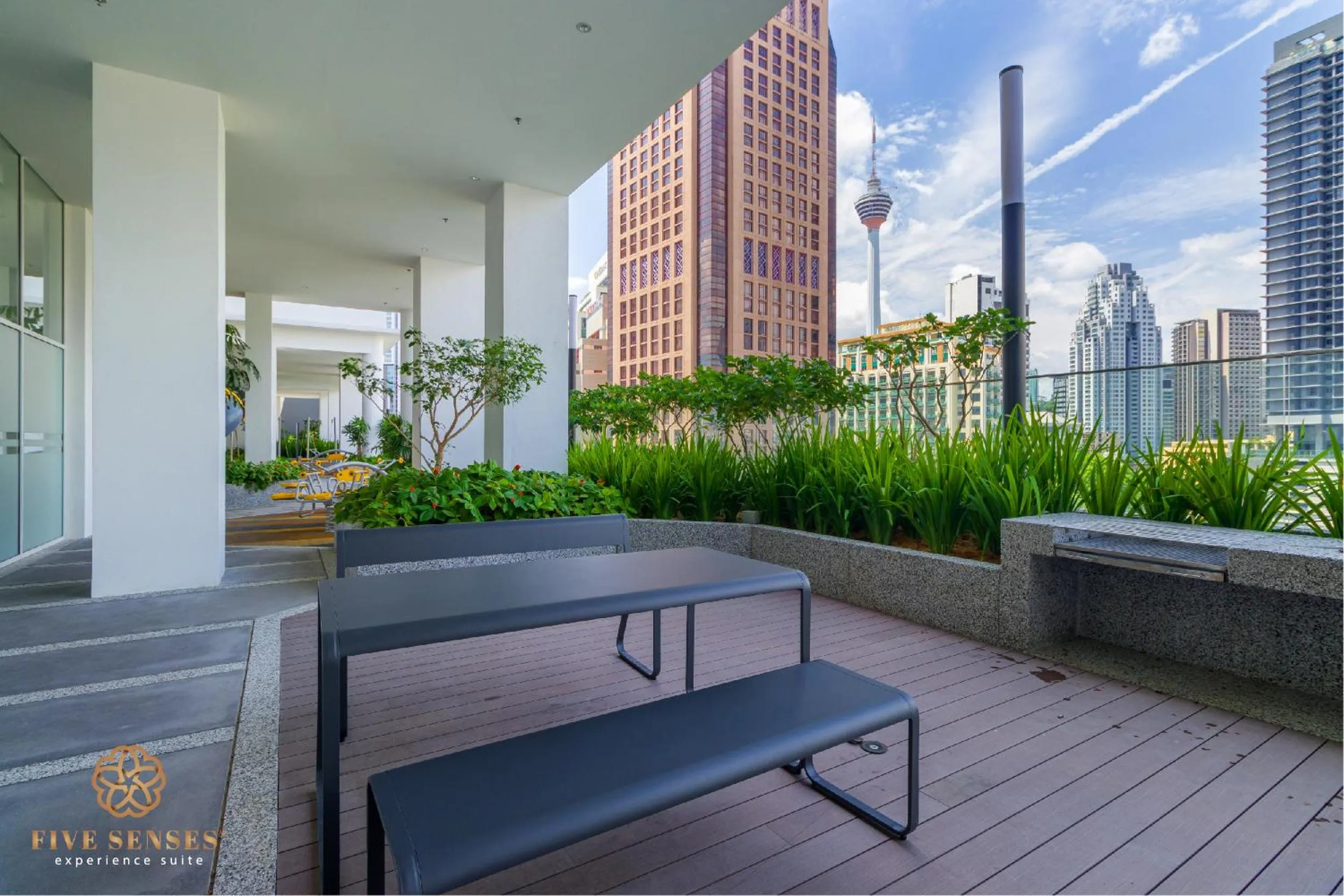 BBQ facilities in Quill Residences Kuala Lumpur, Five Senses