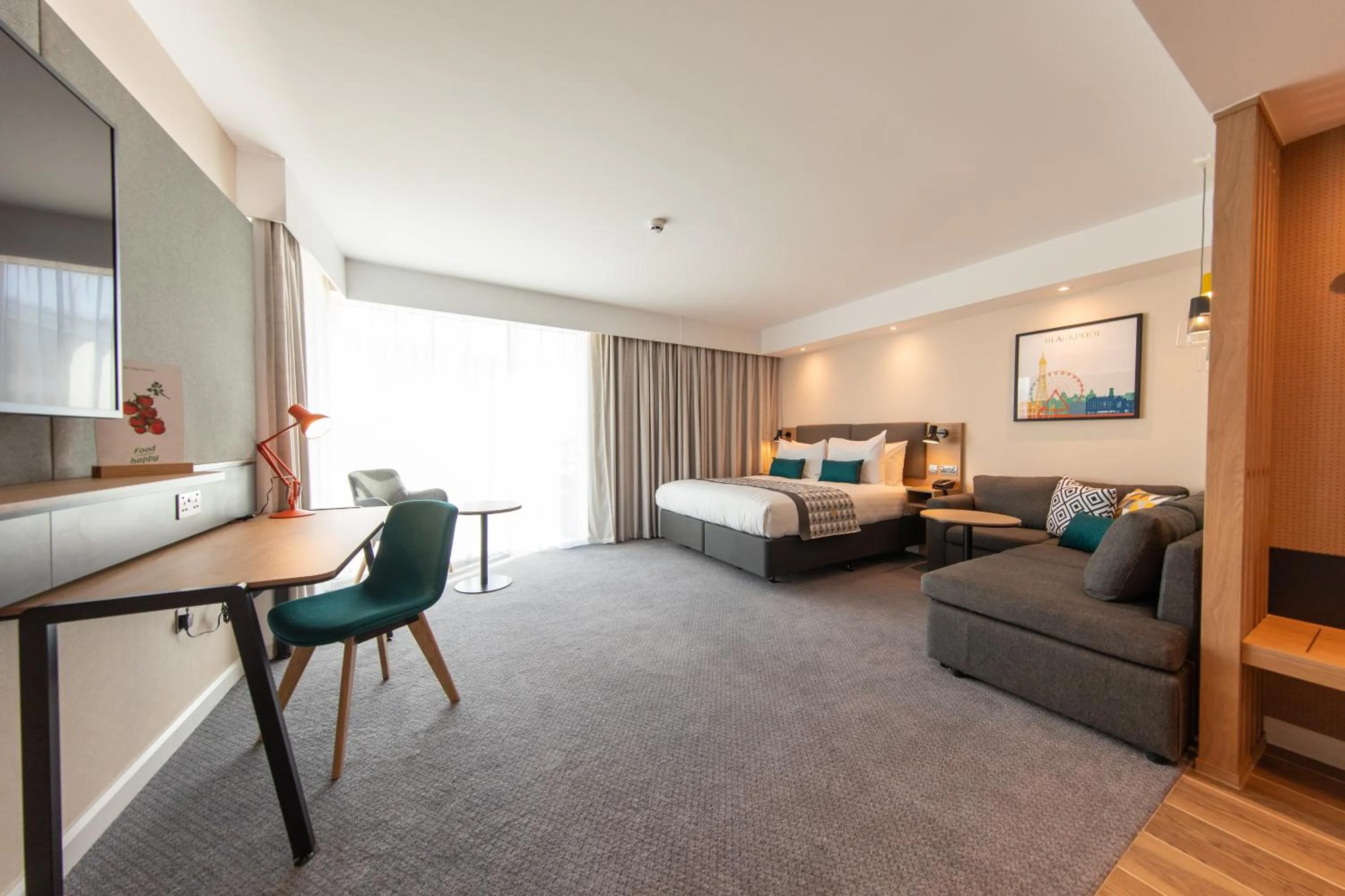 Bedroom, Bed in Holiday Inn Blackpool by IHG