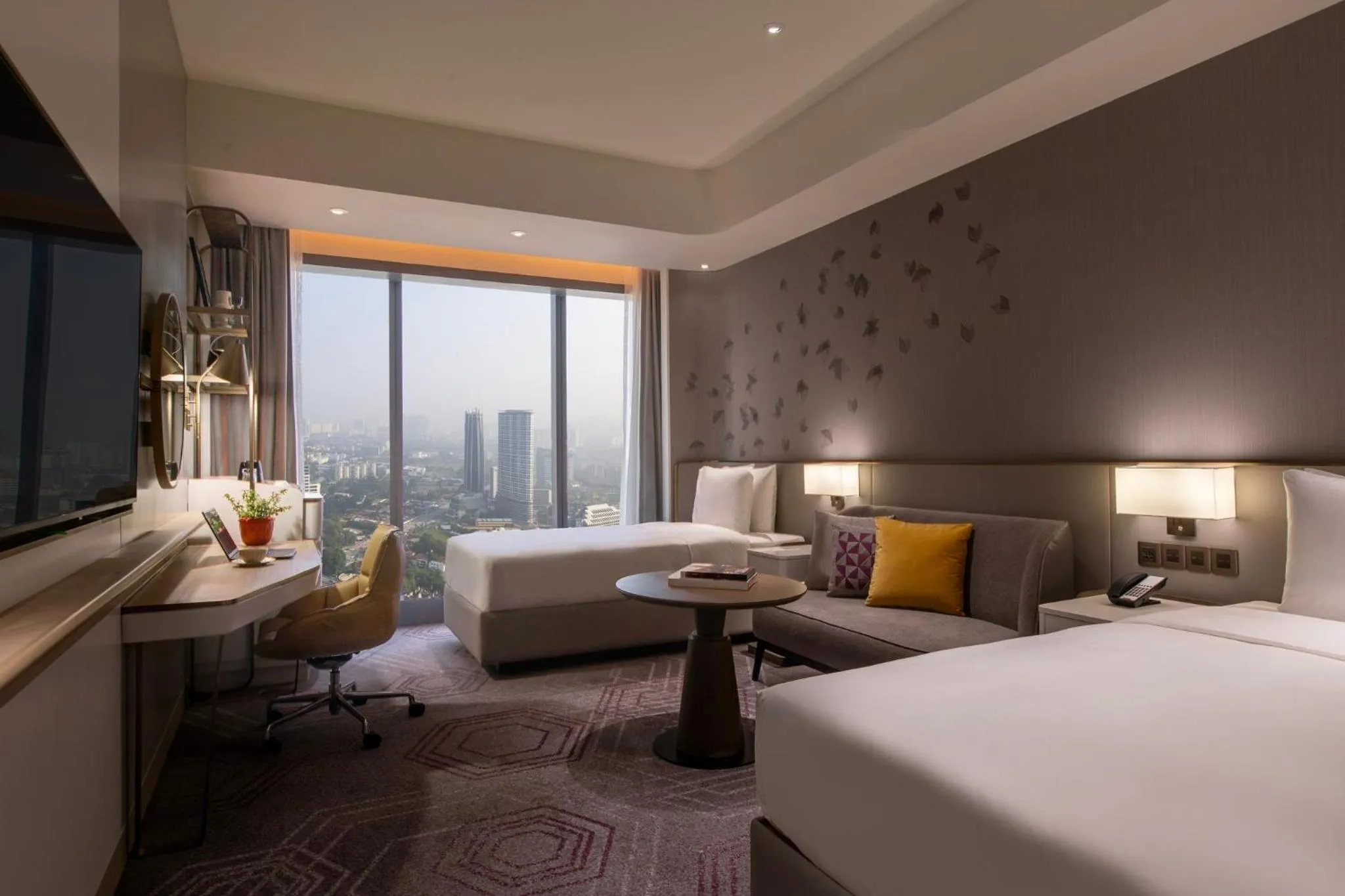 Photo of the whole room, Bed in Crowne Plaza Kuala Lumpur City Centre by IHG