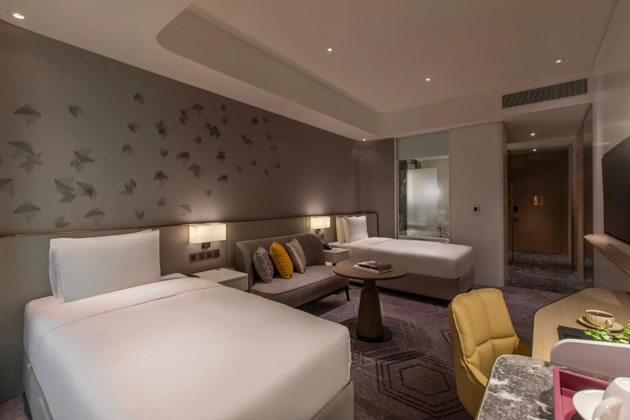 Photo of the whole room, Bed in Crowne Plaza Kuala Lumpur City Centre by IHG
