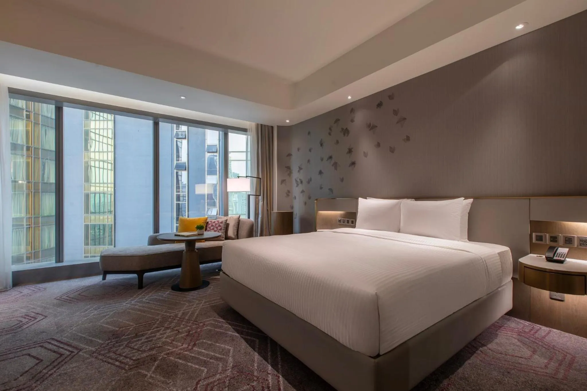 Photo of the whole room, Bed in Crowne Plaza Kuala Lumpur City Centre by IHG