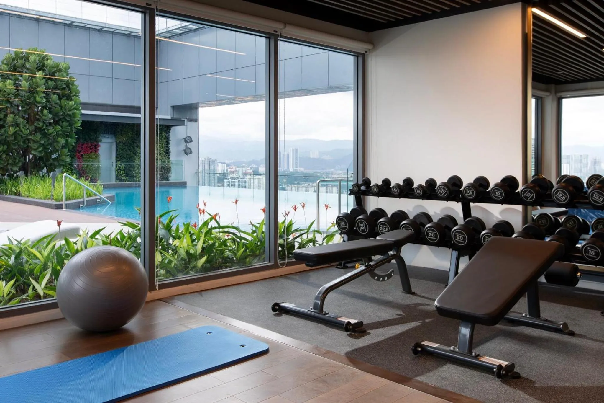 Spa and wellness centre/facilities in Crowne Plaza Kuala Lumpur City Centre by IHG