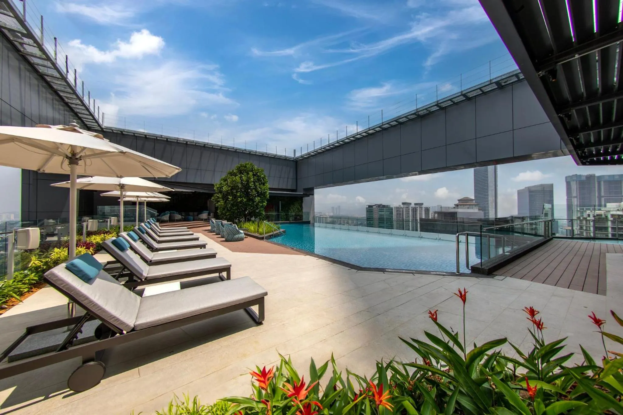 Swimming pool in Crowne Plaza Kuala Lumpur City Centre by IHG