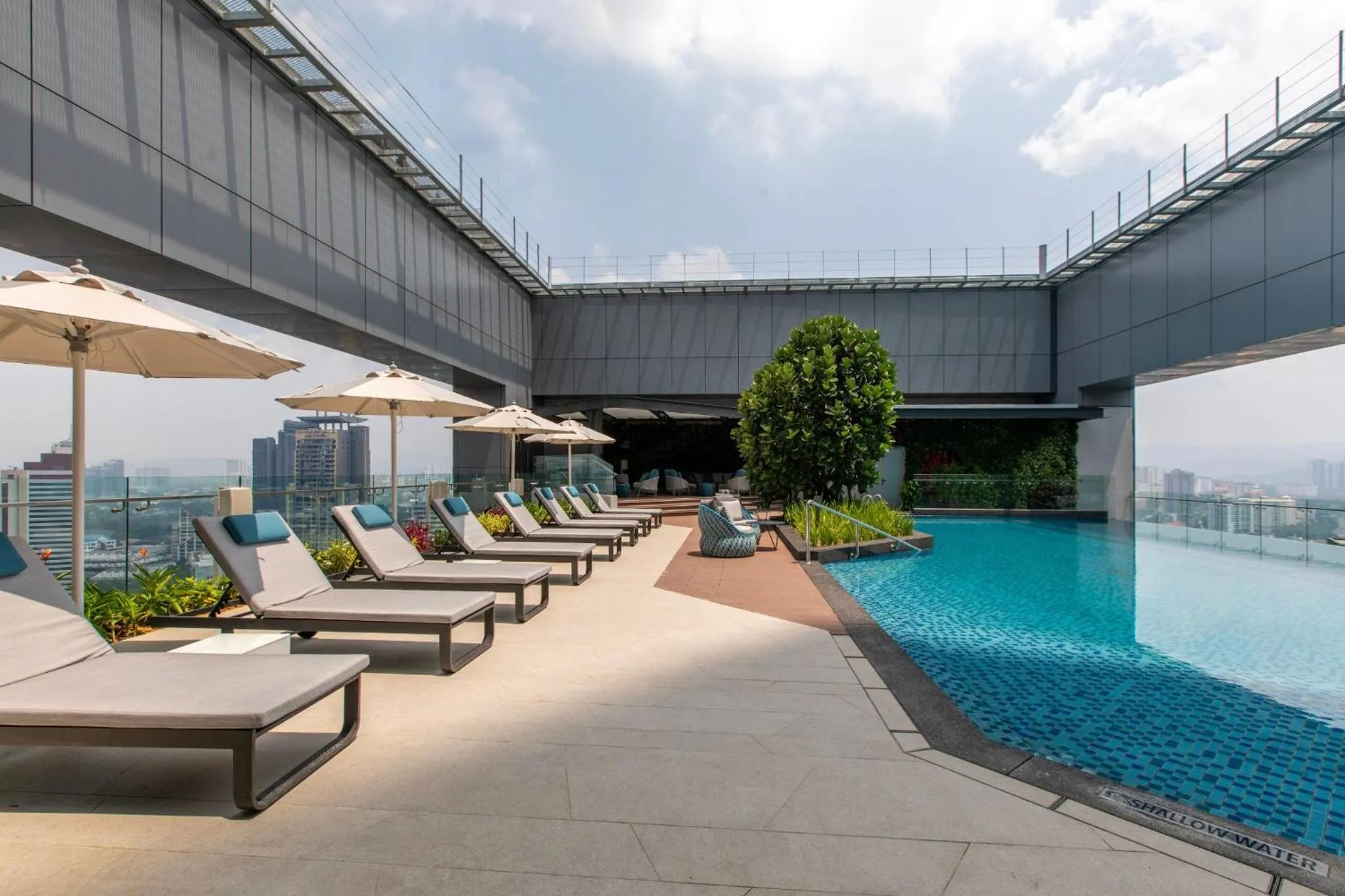 Swimming pool in Crowne Plaza Kuala Lumpur City Centre by IHG