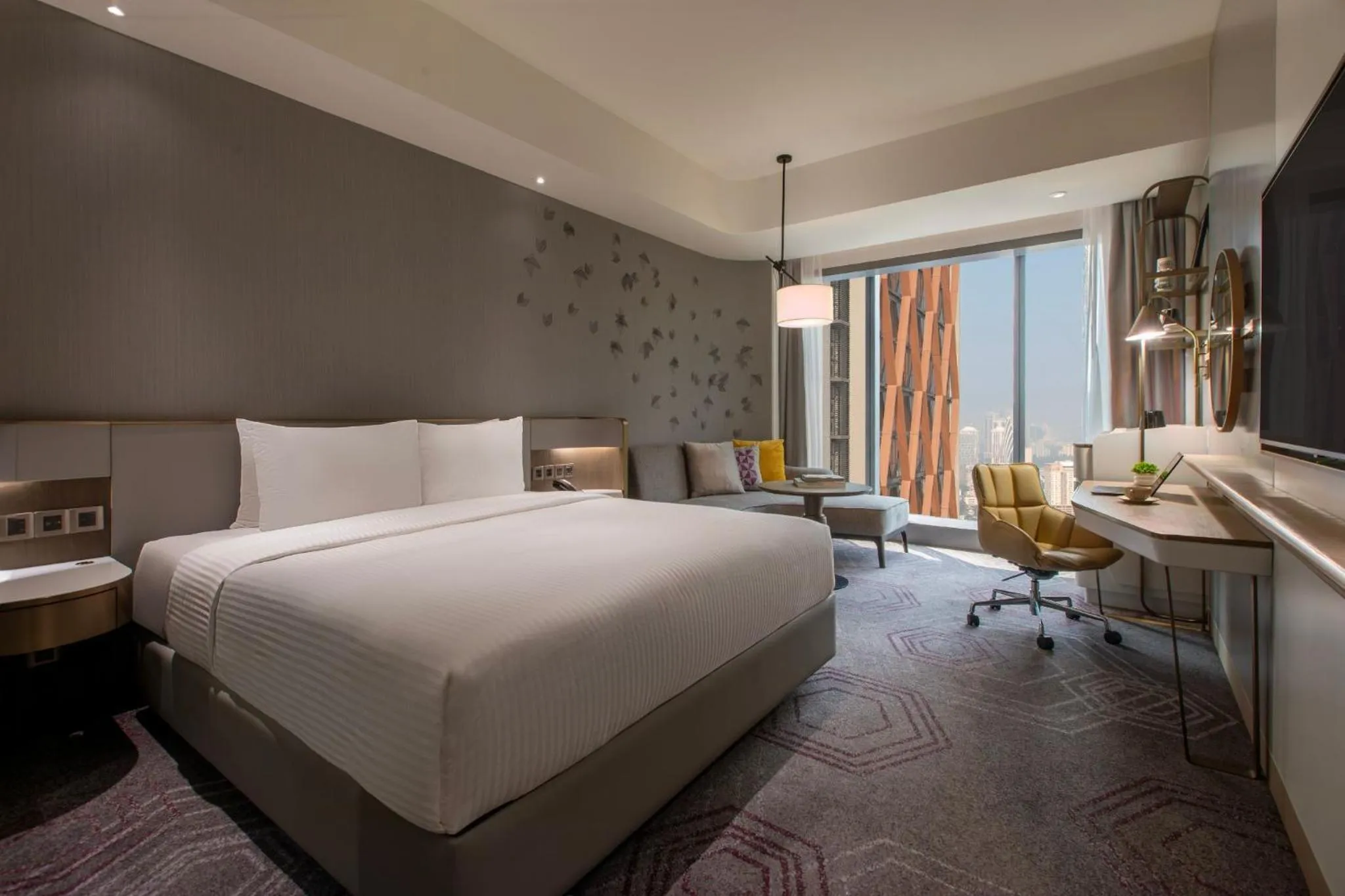 Bedroom, Bed in Crowne Plaza Kuala Lumpur City Centre by IHG