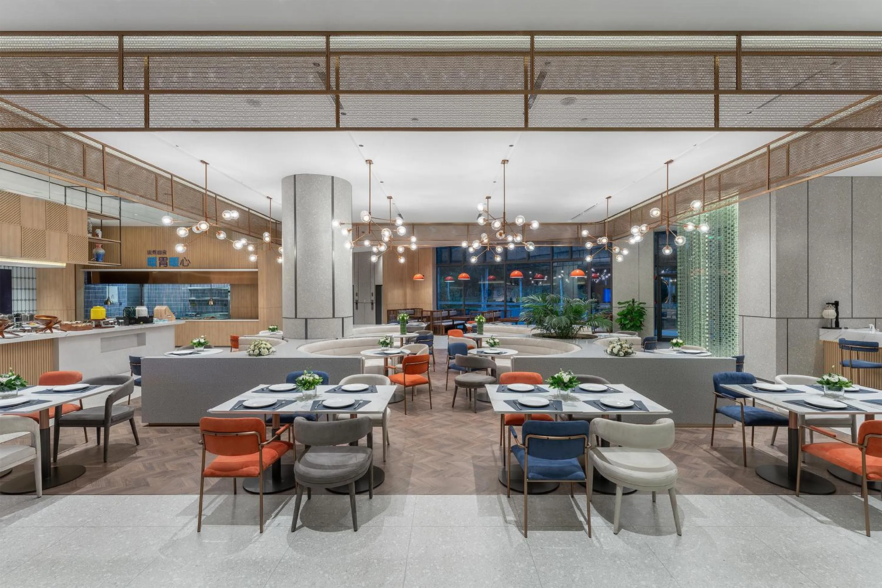 Restaurant/places to eat in Holiday Inn Express Yinchuan Yuehai