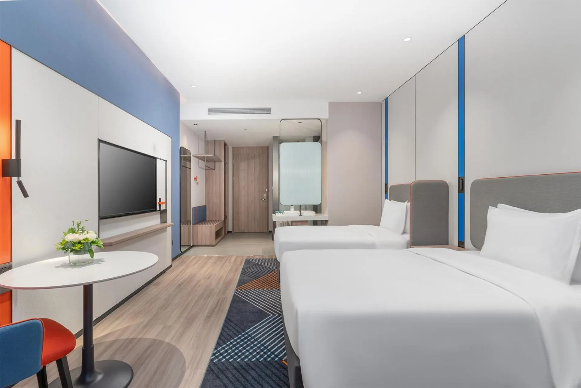 Bed in Holiday Inn Express Yinchuan Yuehai