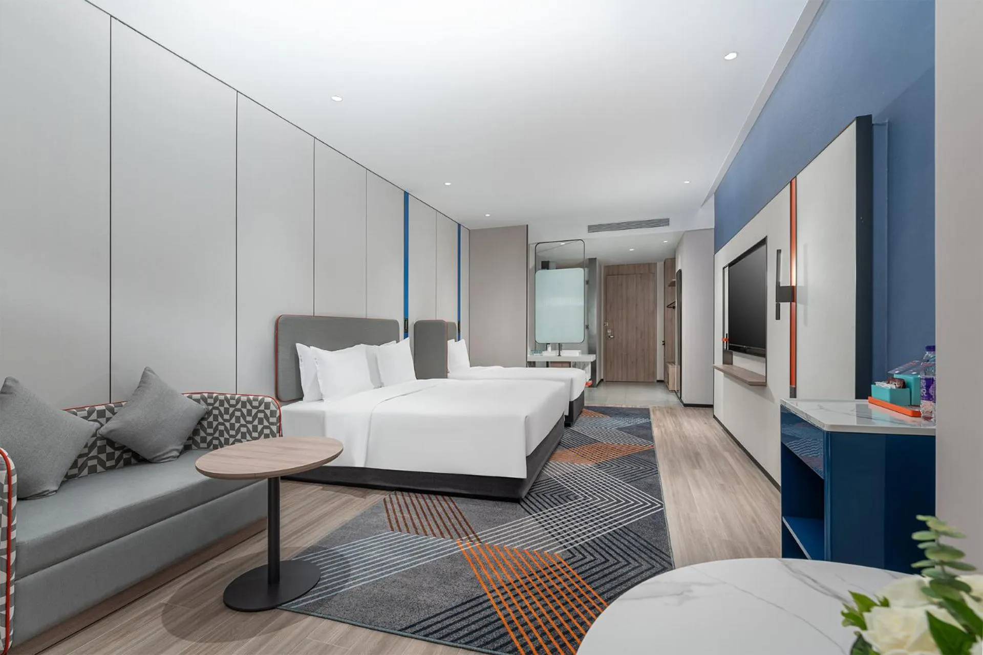 Bed in Holiday Inn Express Yinchuan Yuehai