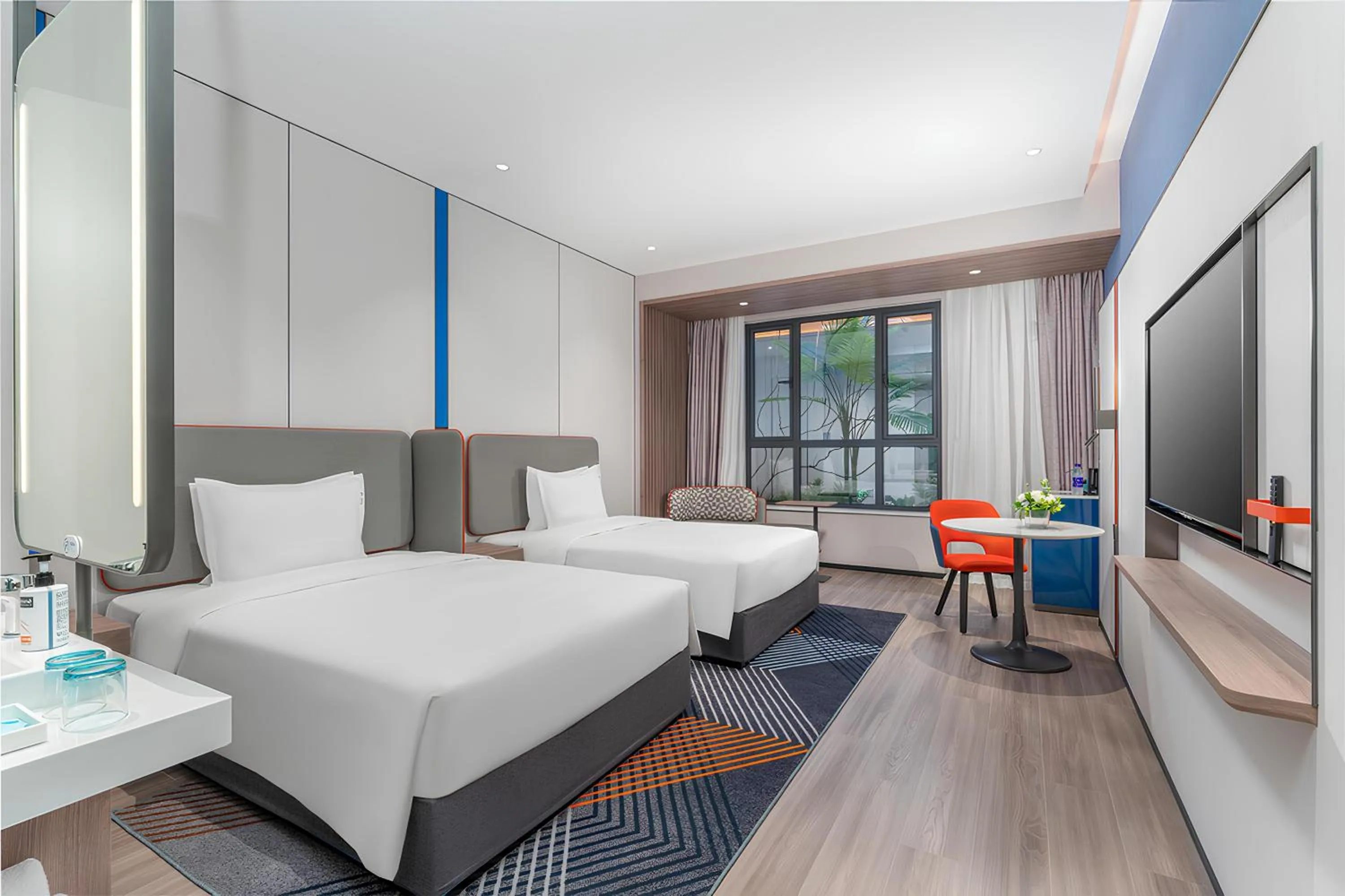 Bed in Holiday Inn Express Yinchuan Yuehai