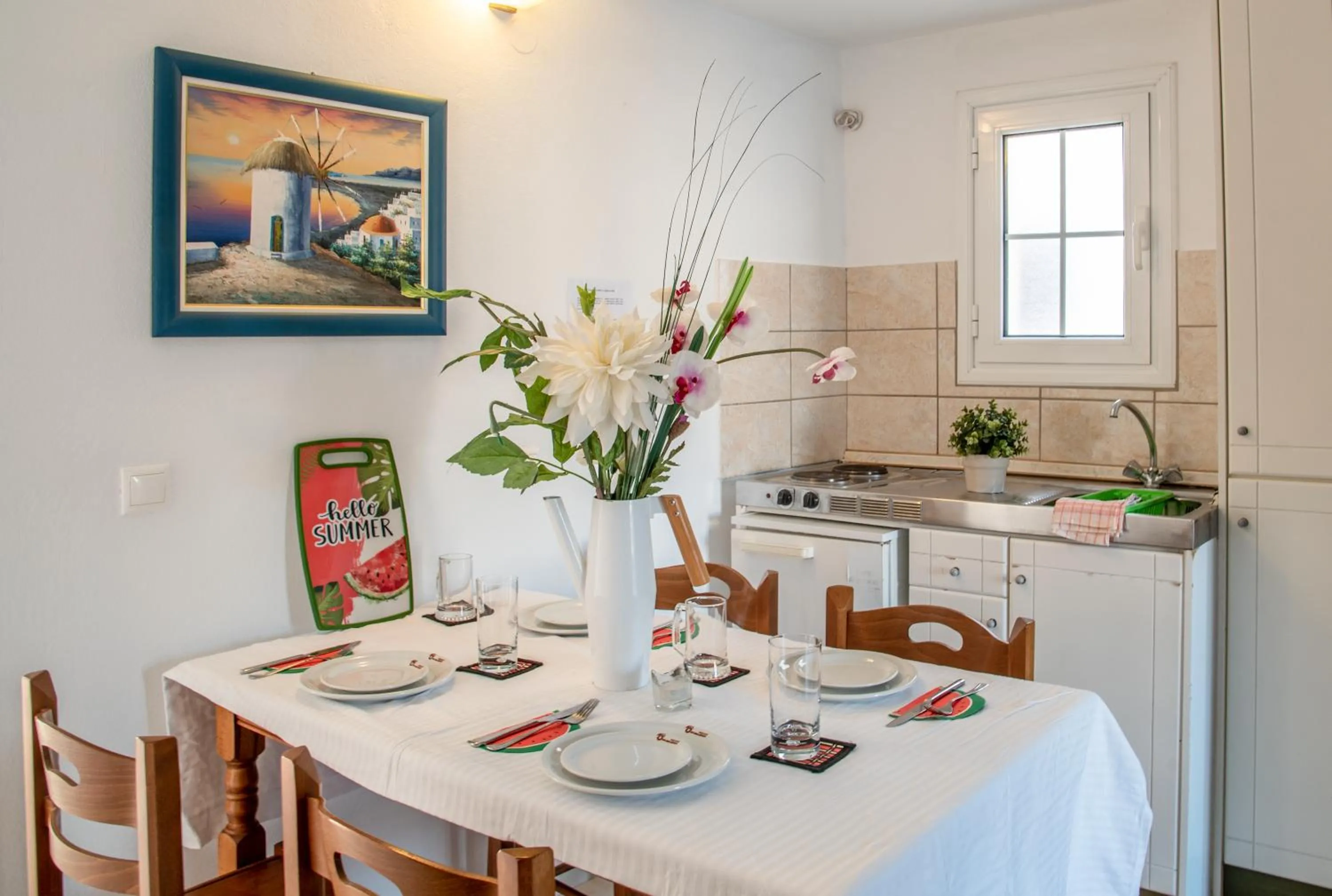 Kitchen or kitchenette in Villa Nelli