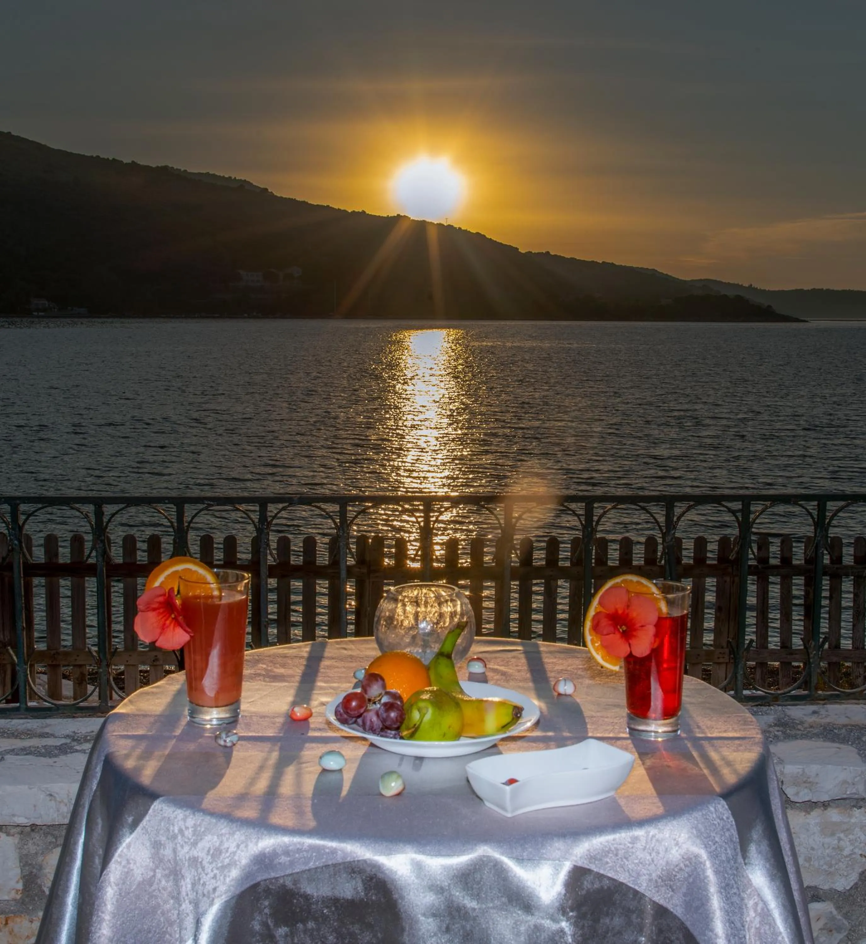 Sunset in Villa Nelli