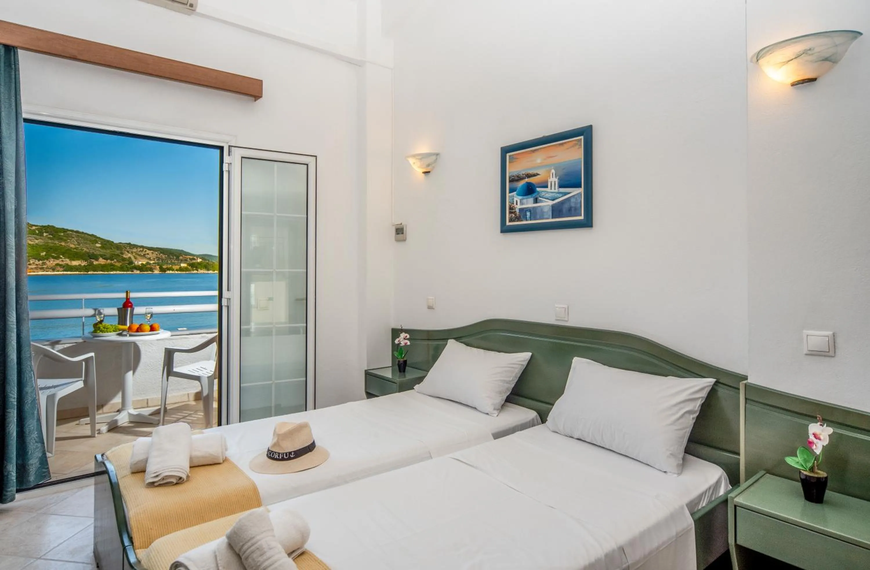 Bed in Villa Nelli