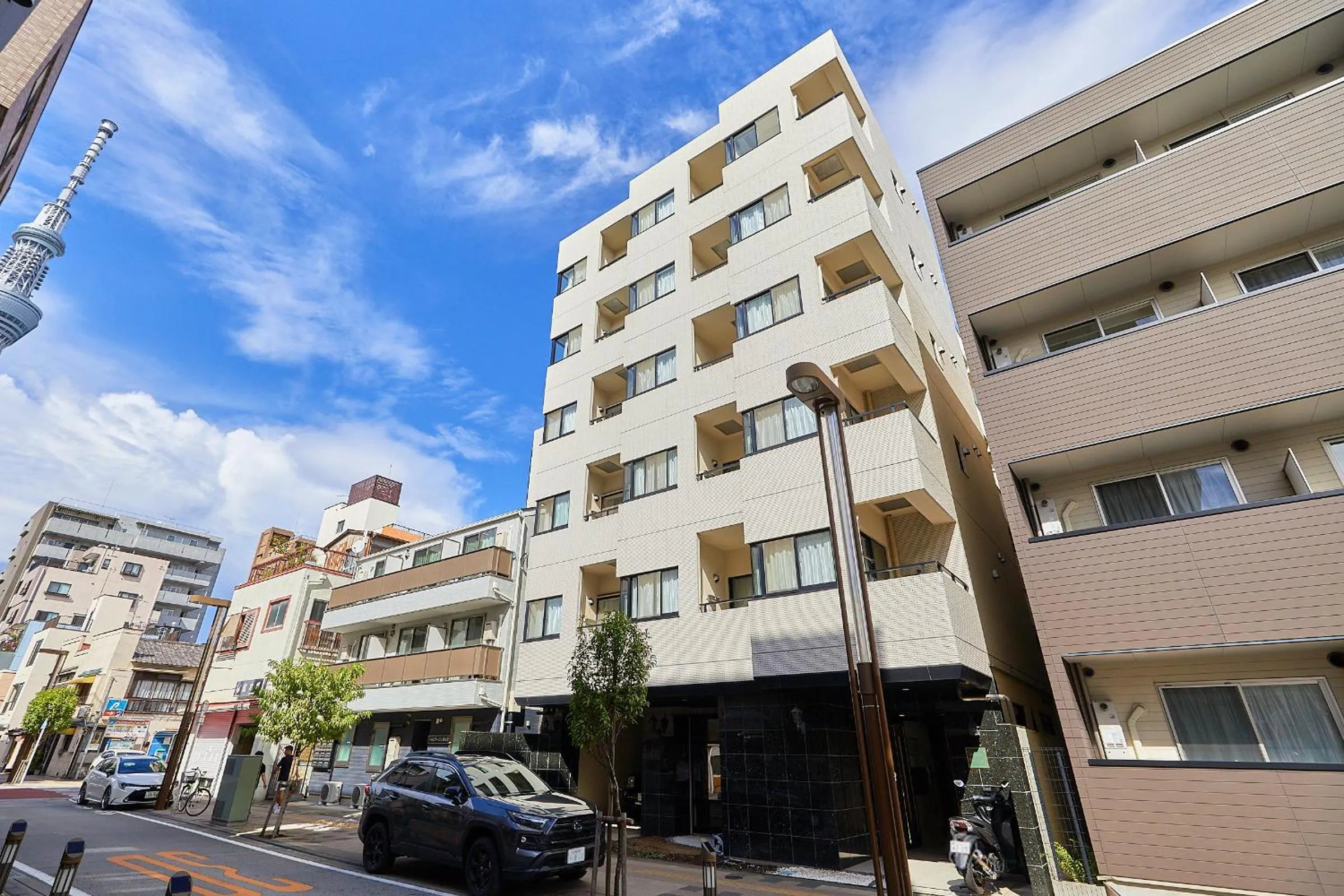 Property building in 錦系町天空樹景觀飯店 Skytree View Kinshicho - crib free