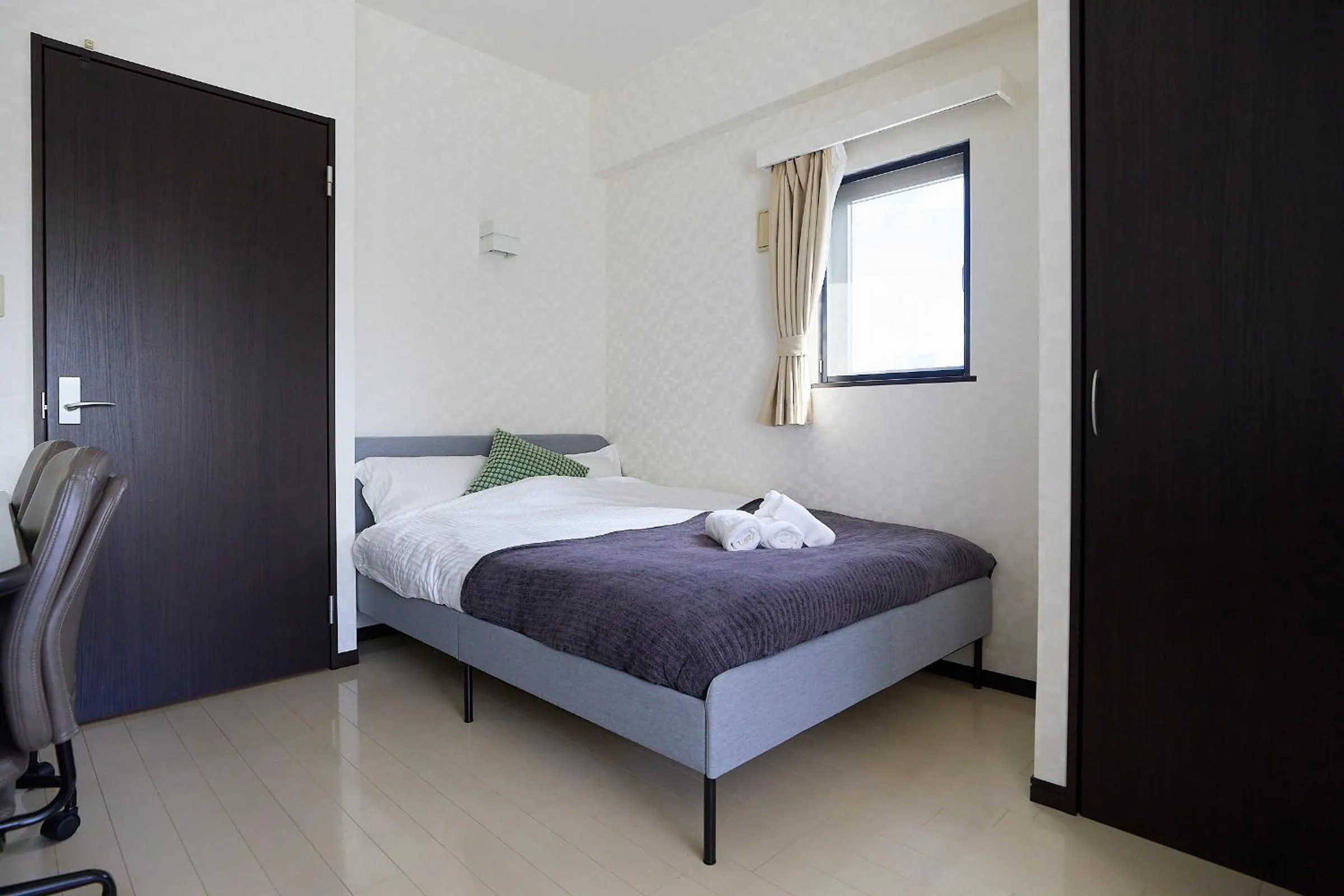 Bed in 錦系町天空樹景觀飯店 Skytree View Kinshicho - crib free