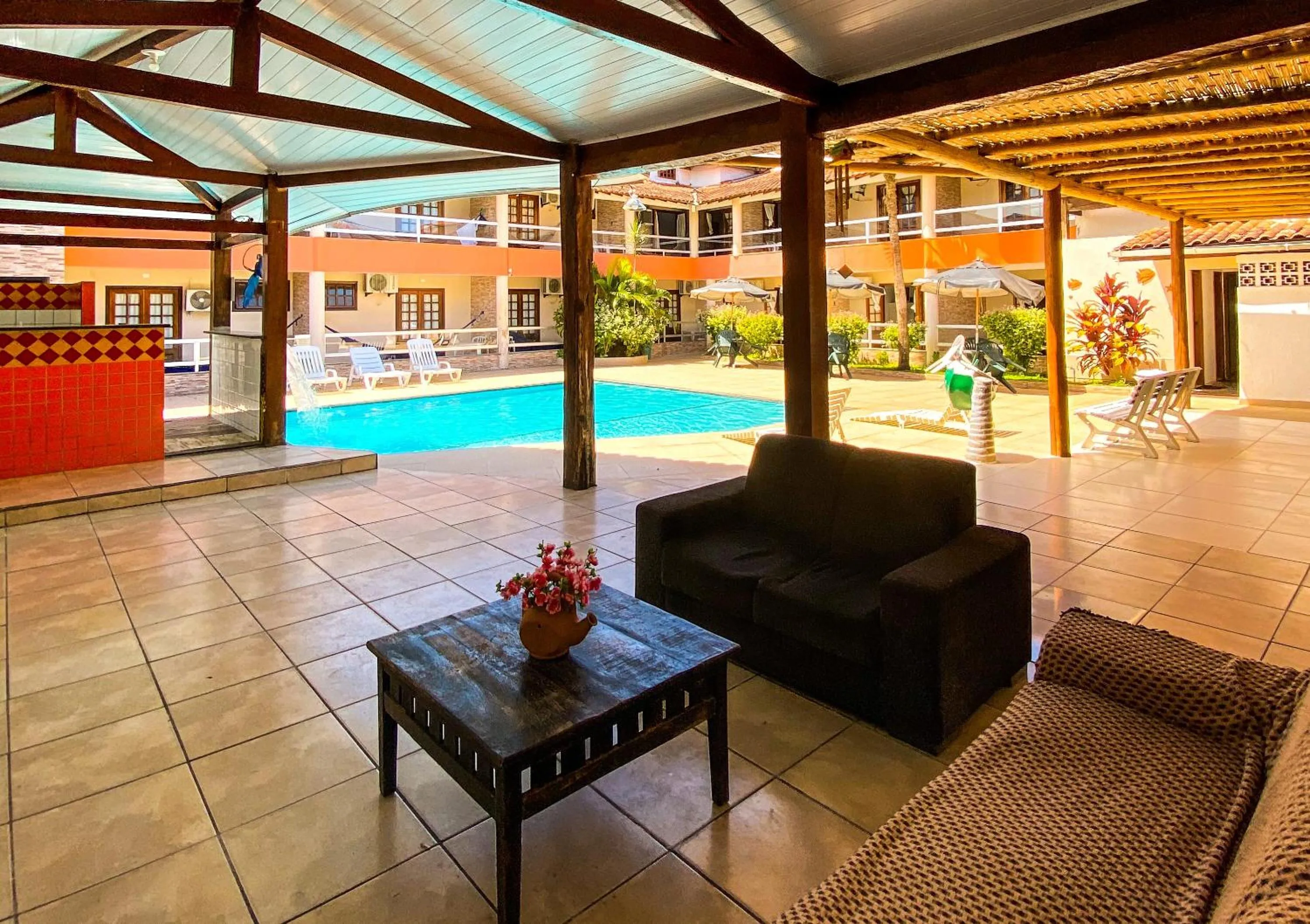 Swimming pool in Hotel Malibu