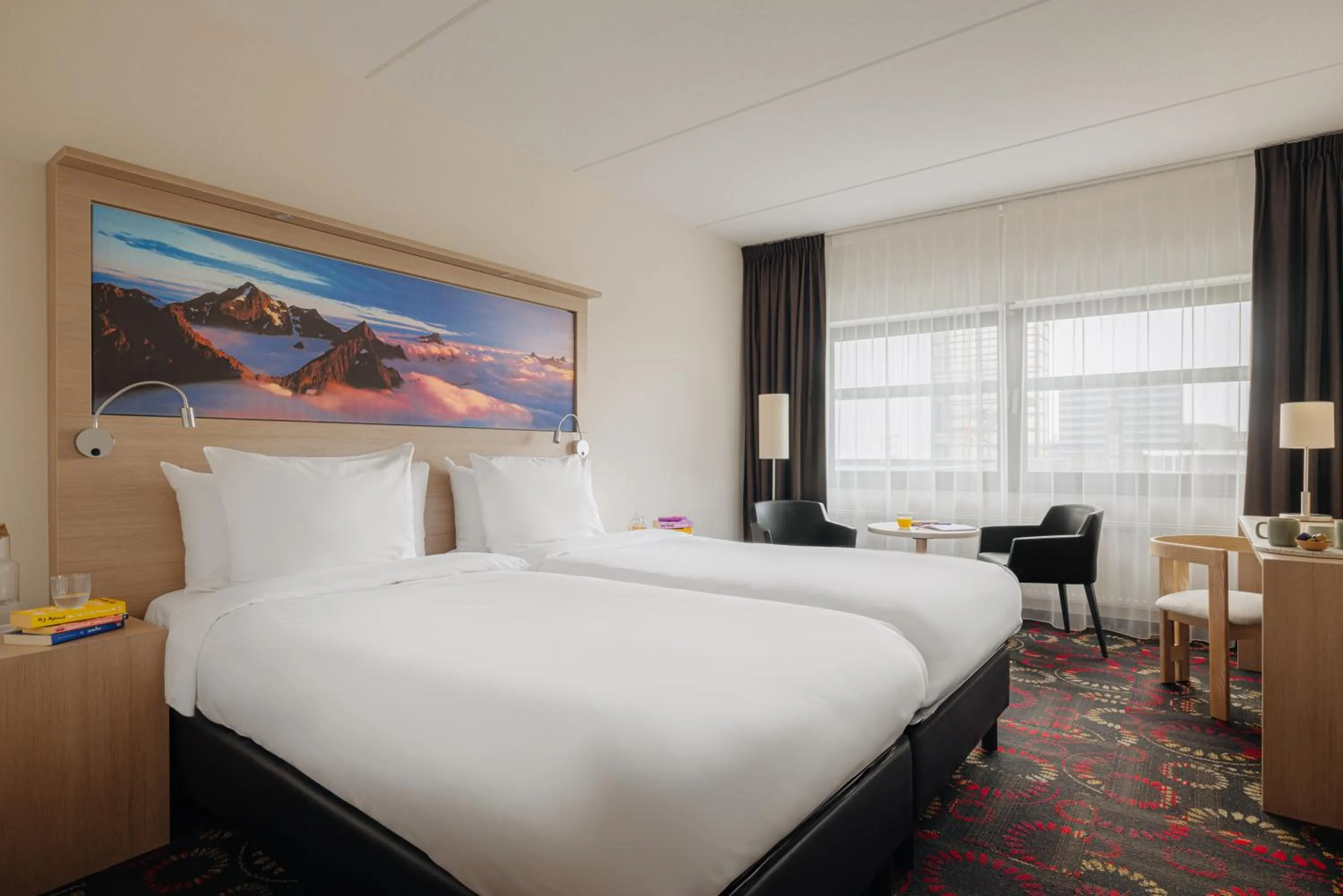 Bedroom, Bed in Leonardo Hotel Hengelo City Center