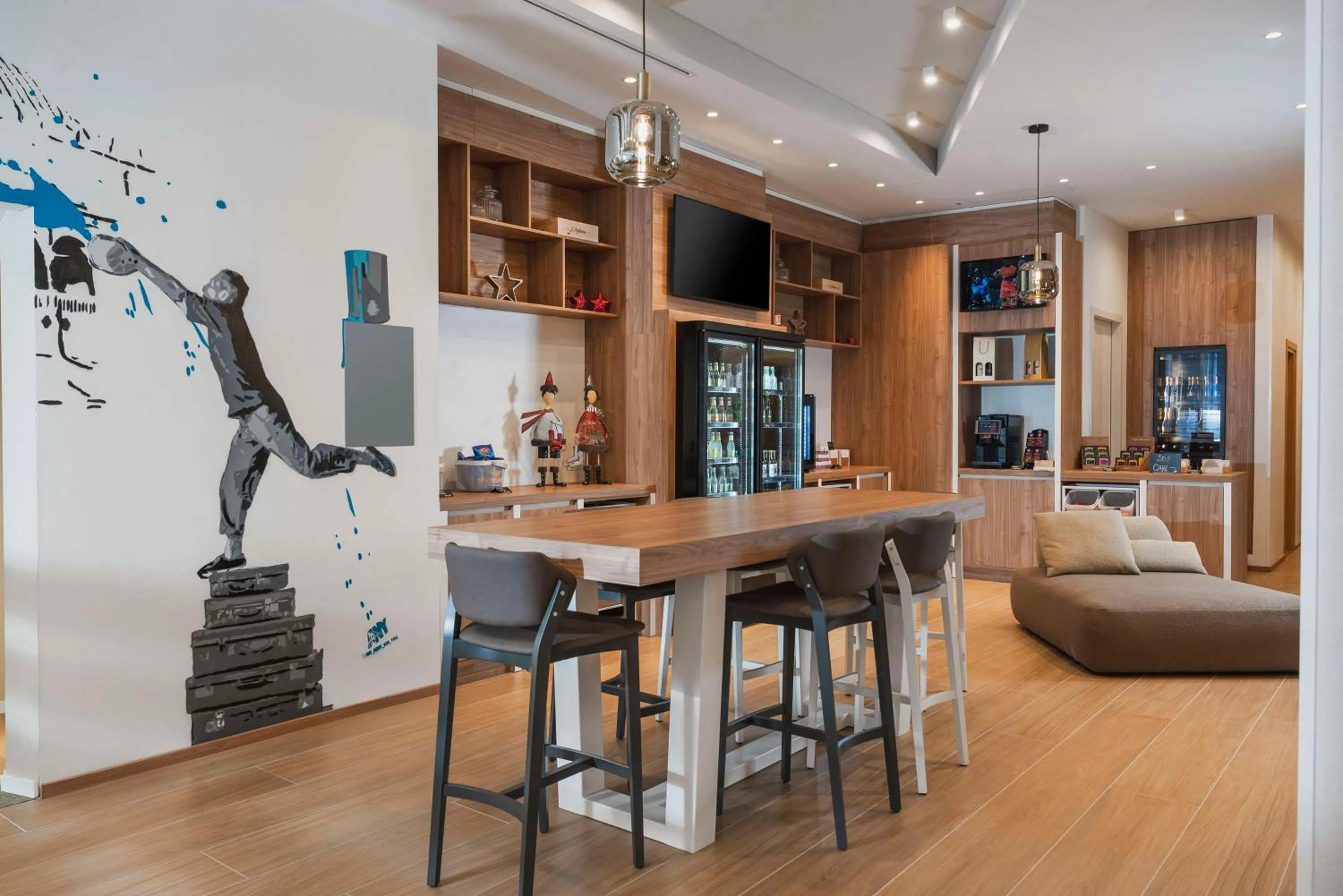 Lobby or reception in Hilton Garden Inn Padova City Centre