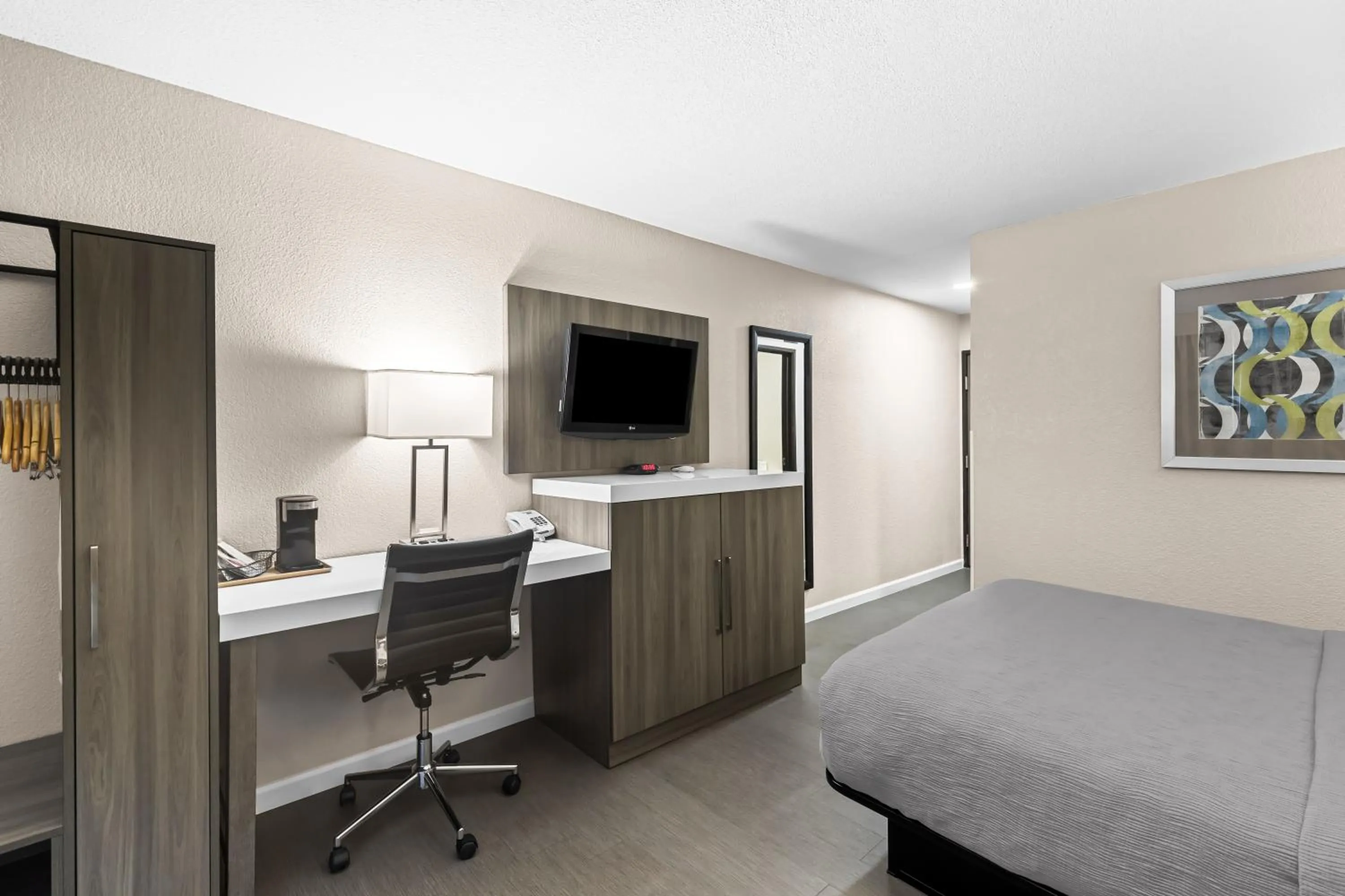 Bed in Quality Inn Oskaloosa