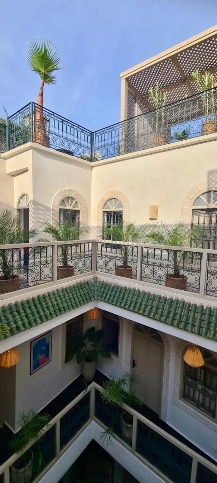 Patio in Riad Dollar Des Sables & Spa