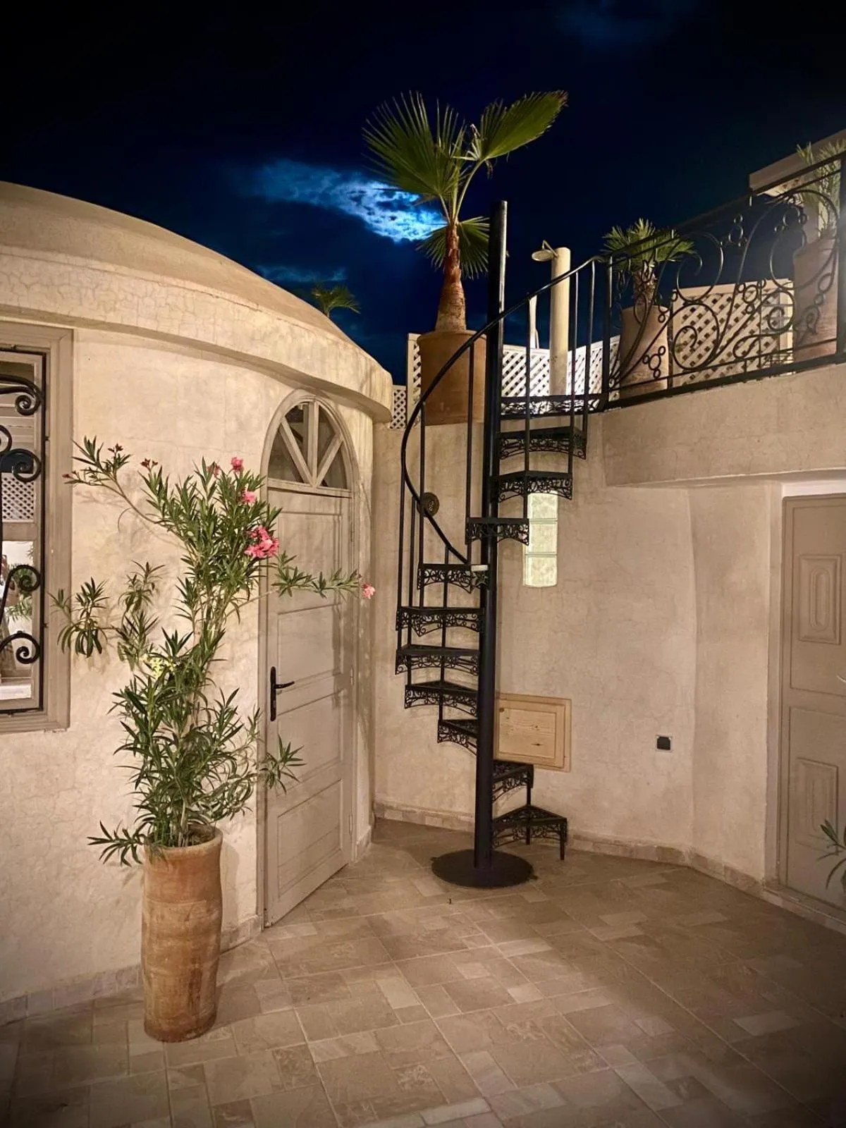 Patio in Riad Dollar Des Sables & Spa